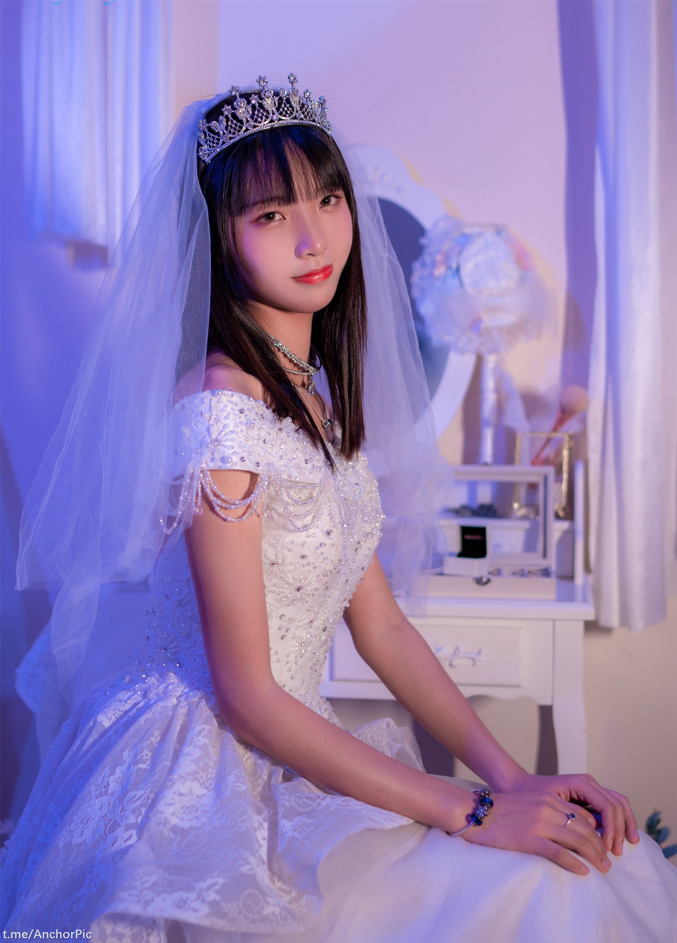 西瓜少女 - 纯白新娘 77P