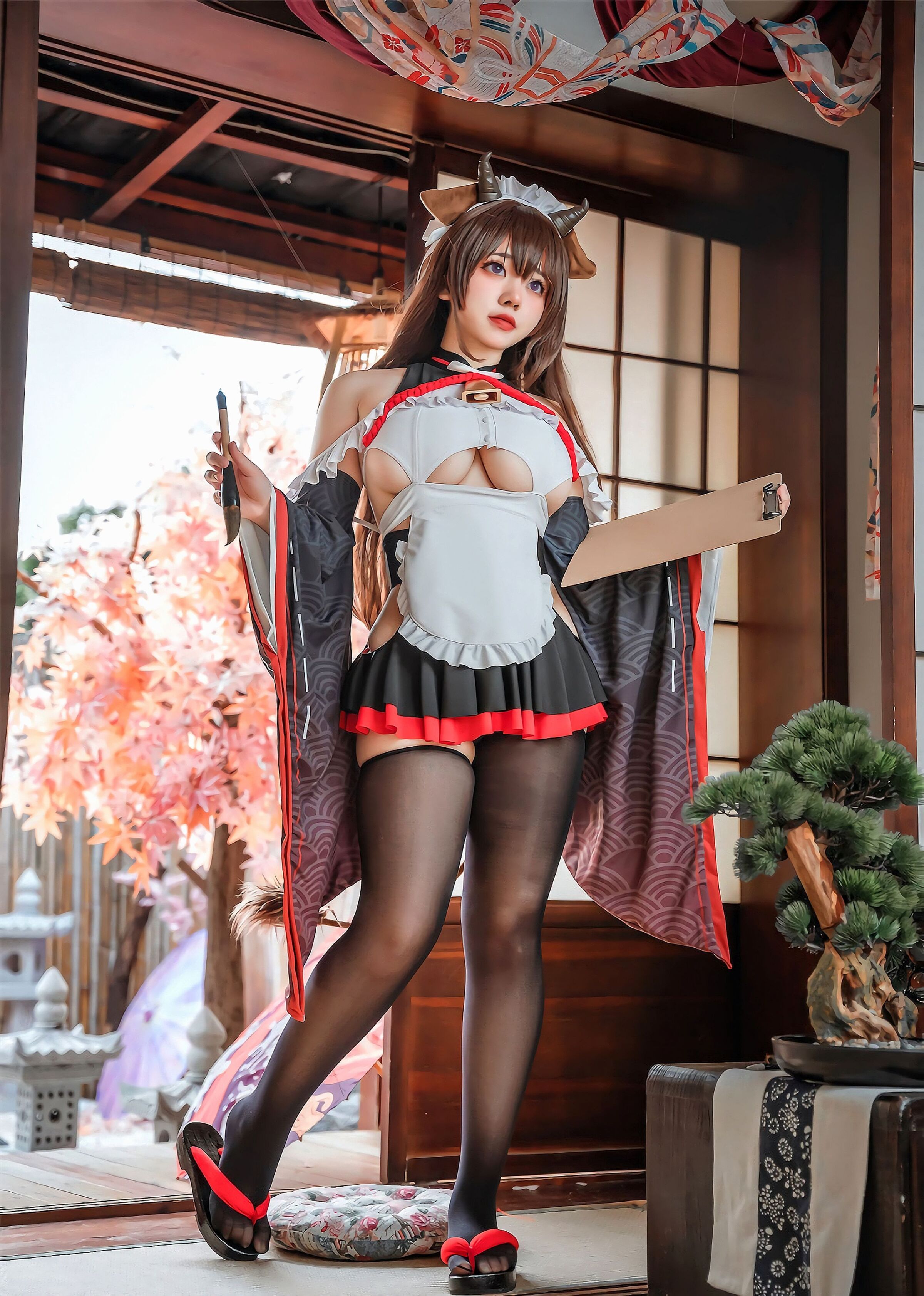 Ah Ri Ri_Ganlory] Azur Lane Clumsy Maid