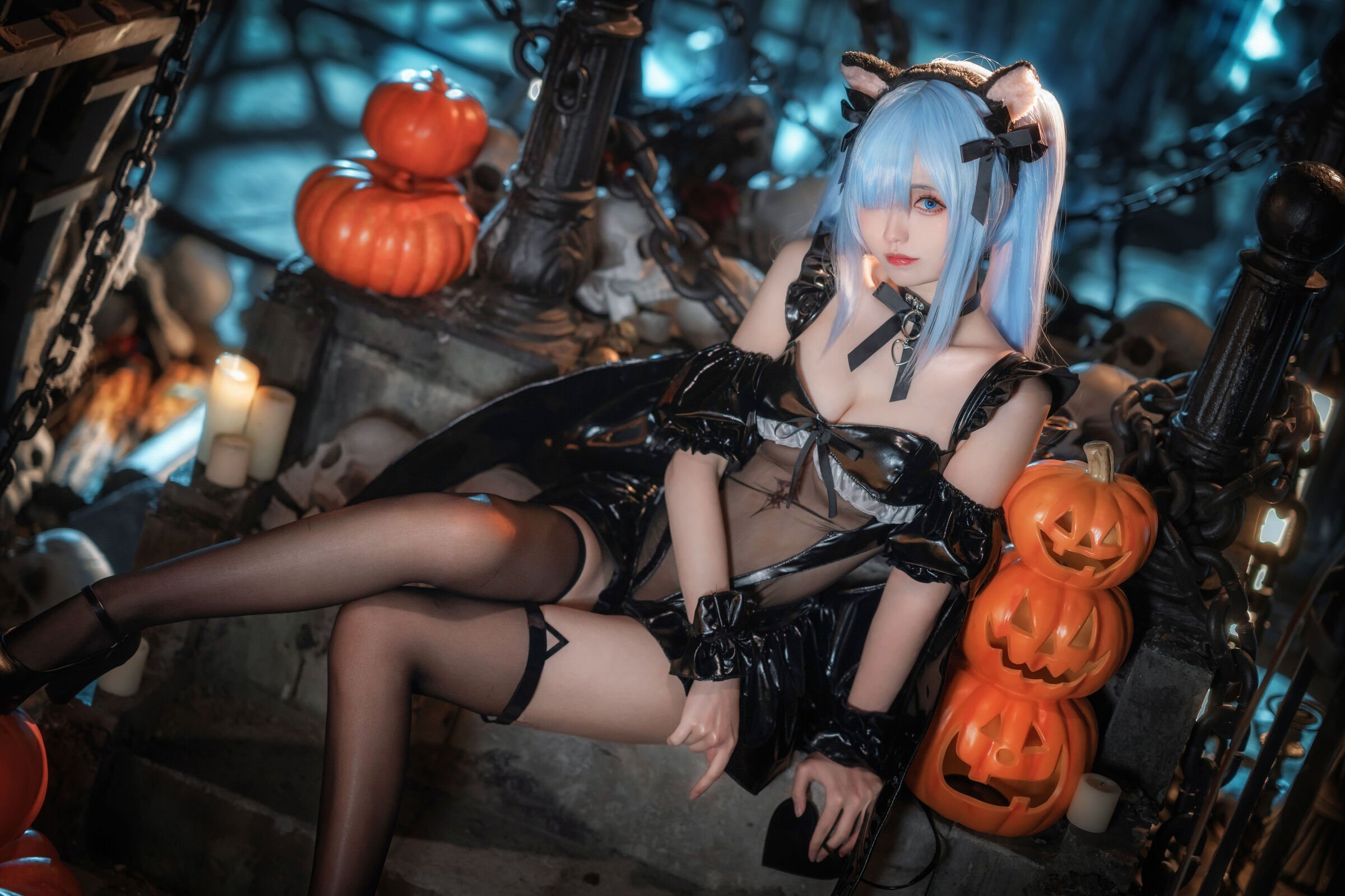 Da Da Juan Juan Xiao Juan] Azur Lane Janus Halloween Meow Meow Horror Night