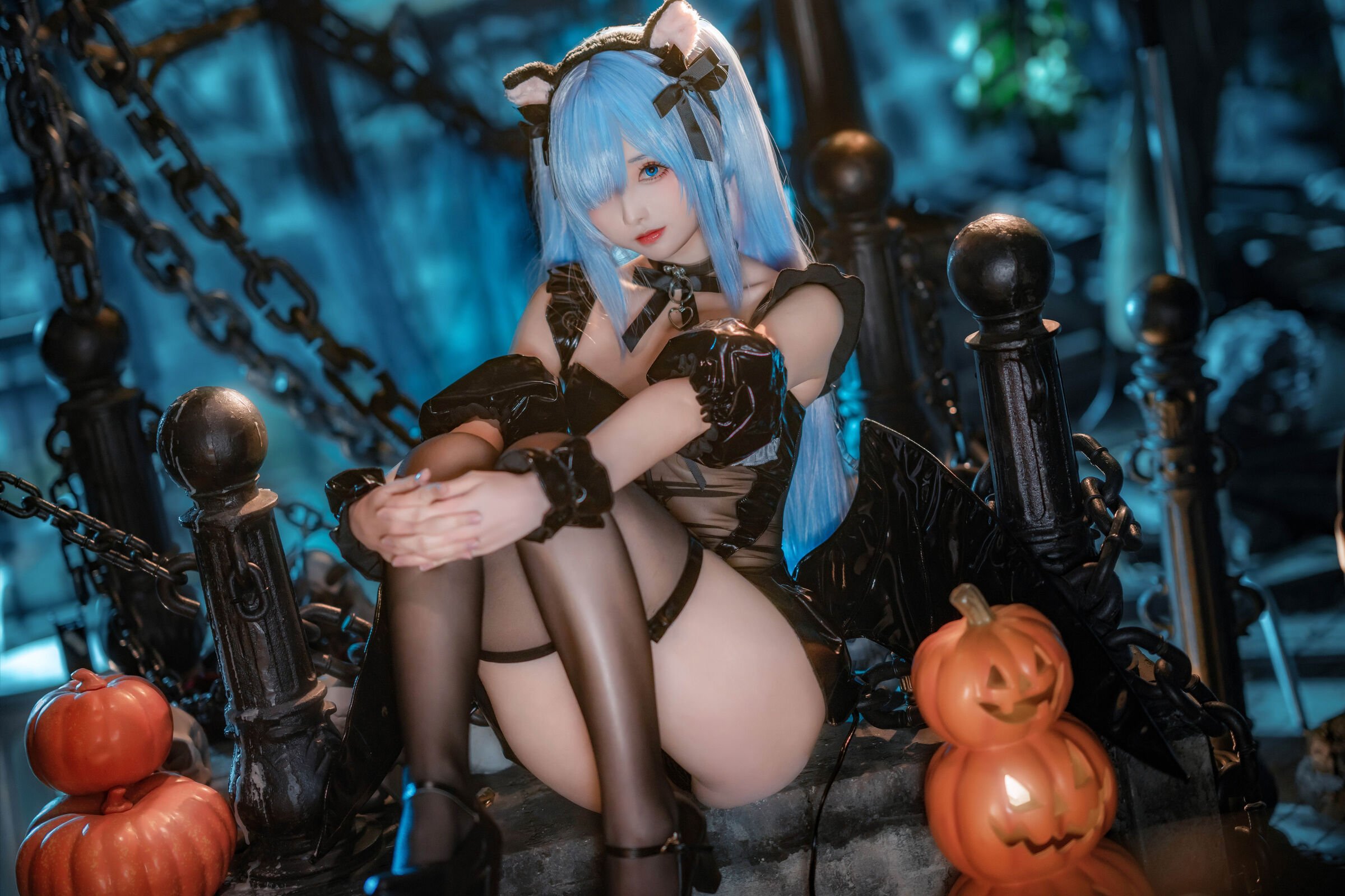 Da Da Juan Juan Xiao Juan] Azur Lane Janus Halloween Meow Meow Horror Night