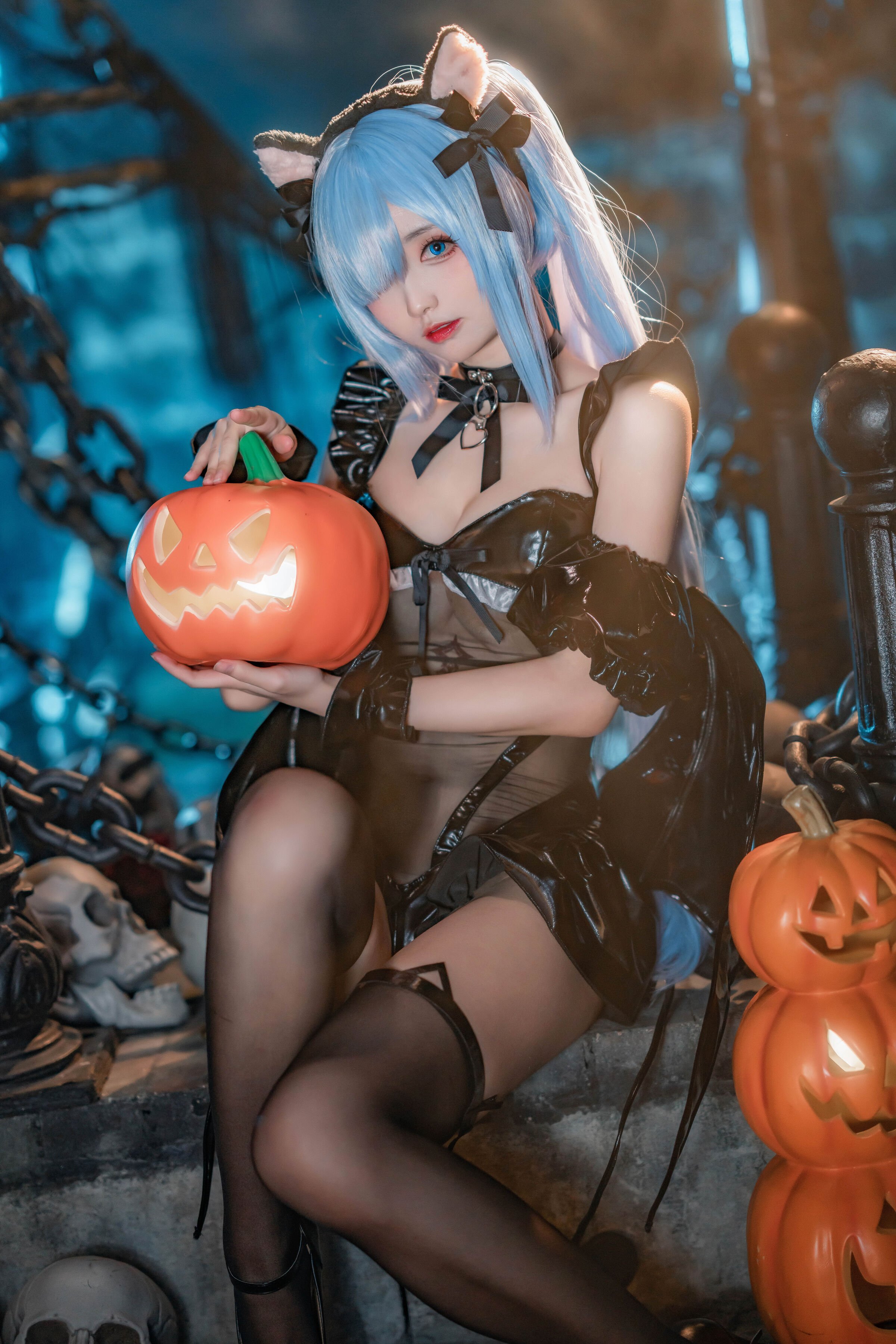 Da Da Juan Juan Xiao Juan] Azur Lane Janus Halloween Meow Meow Horror Night