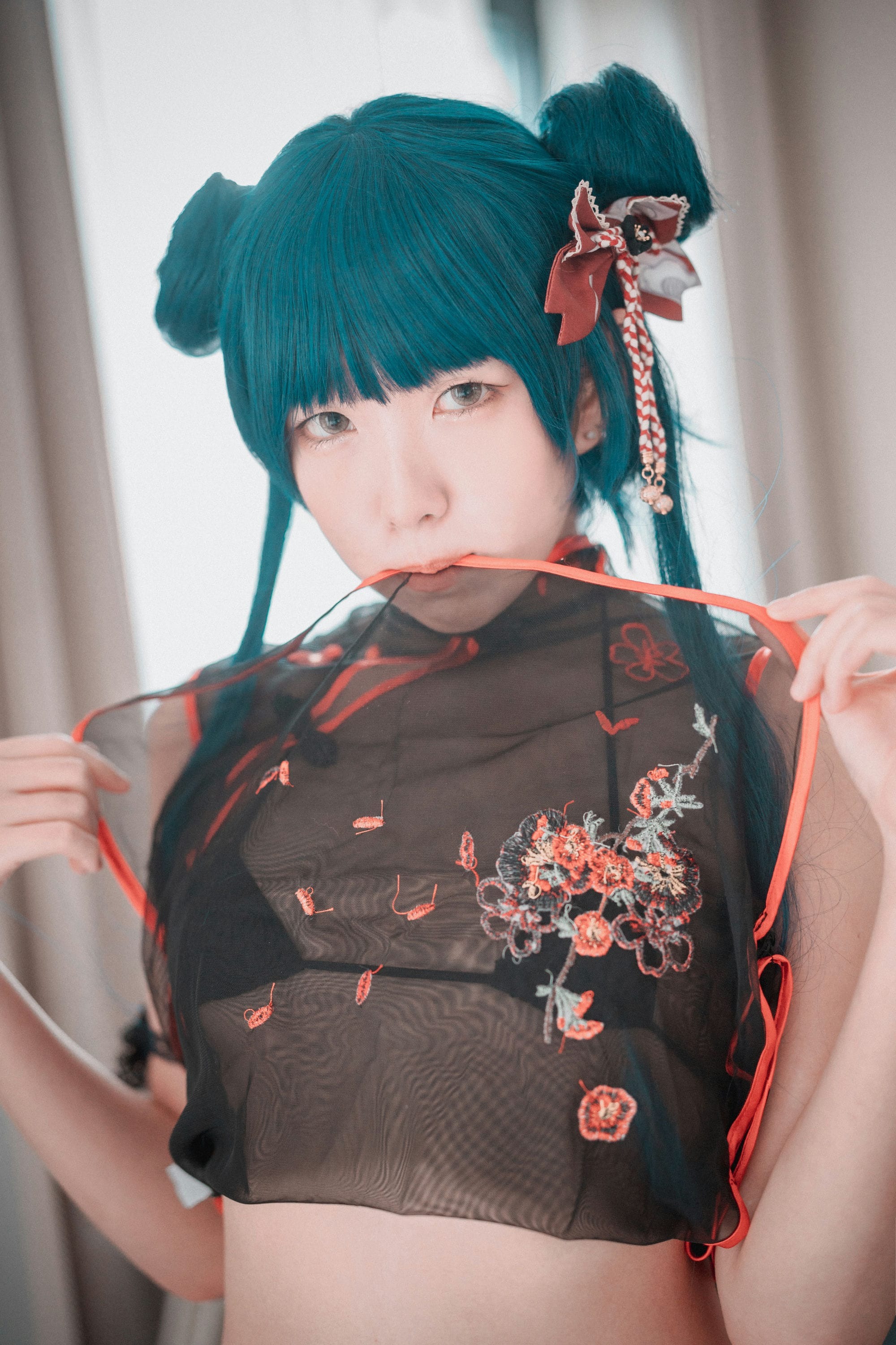 Sonson (손손) - NO.15 [DJAWA] Sheer Qipao Girl-Normal Ver [45P]