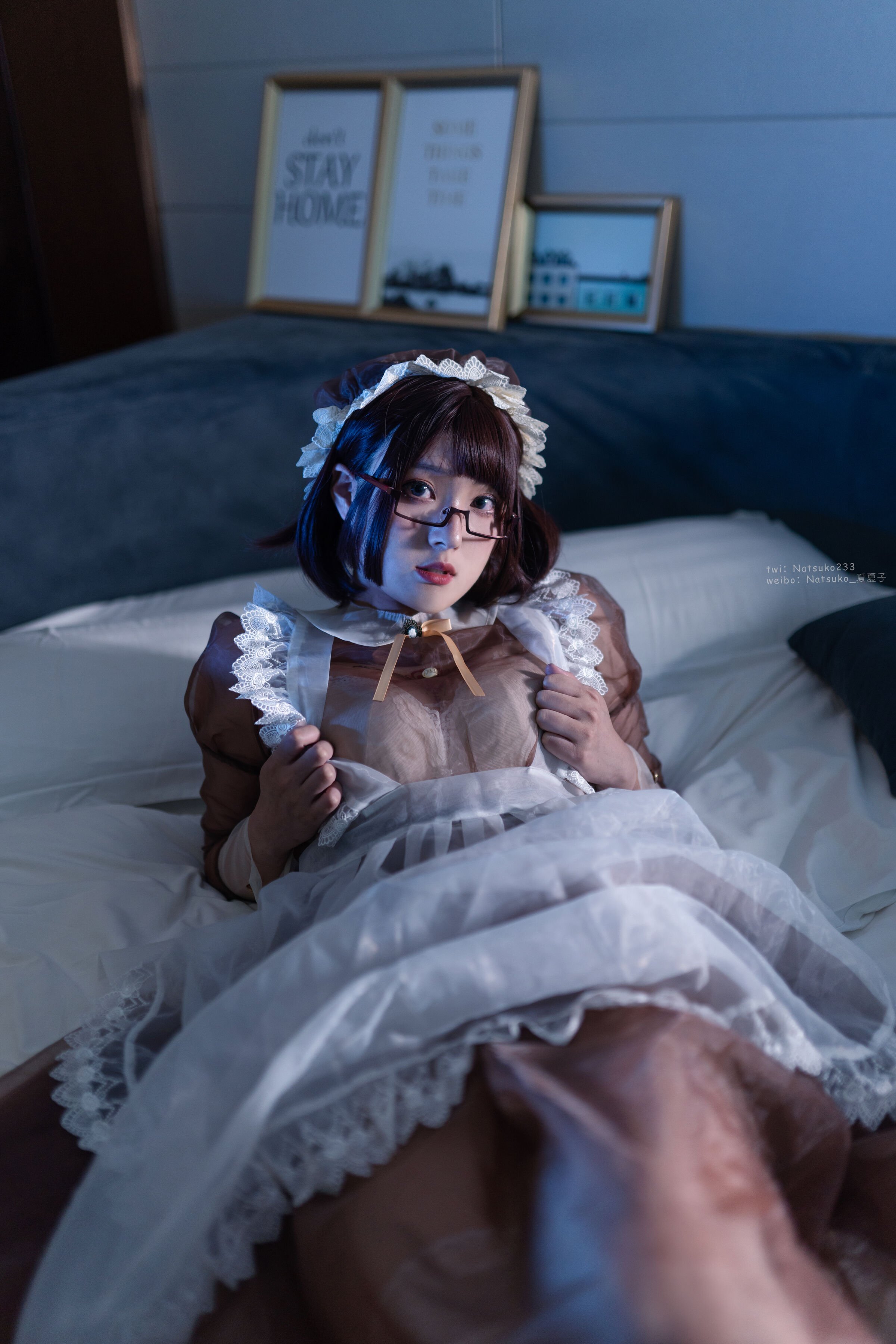 Natsuko夏夏子 - No. 19 Transparent Maid [76P-844M