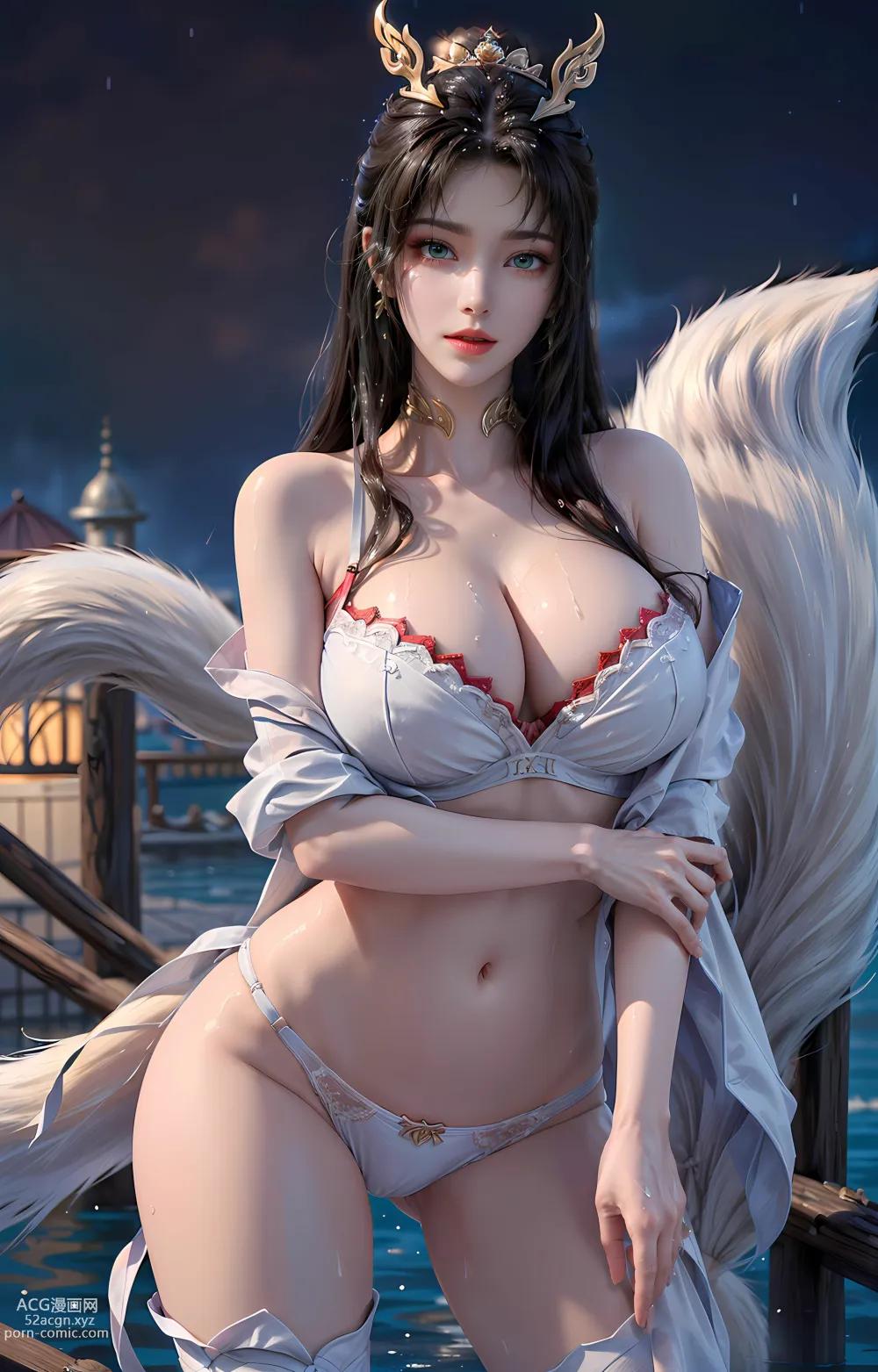[ Anime Girl ] 【kuzan】完美世界-天狐仙子（水域芳华）33
