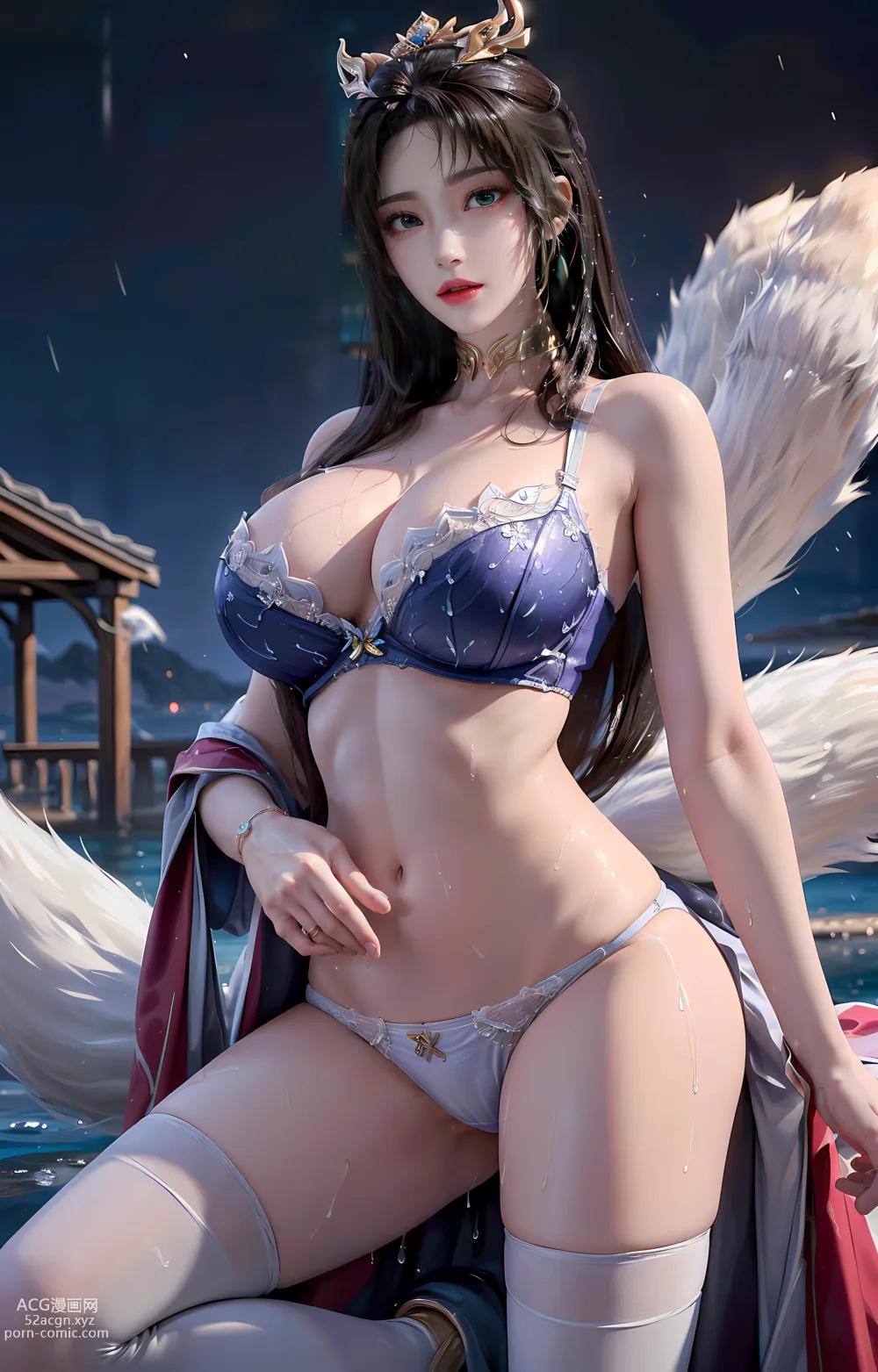 [ Anime Girl ] 【kuzan】完美世界-天狐仙子（水域芳华）33