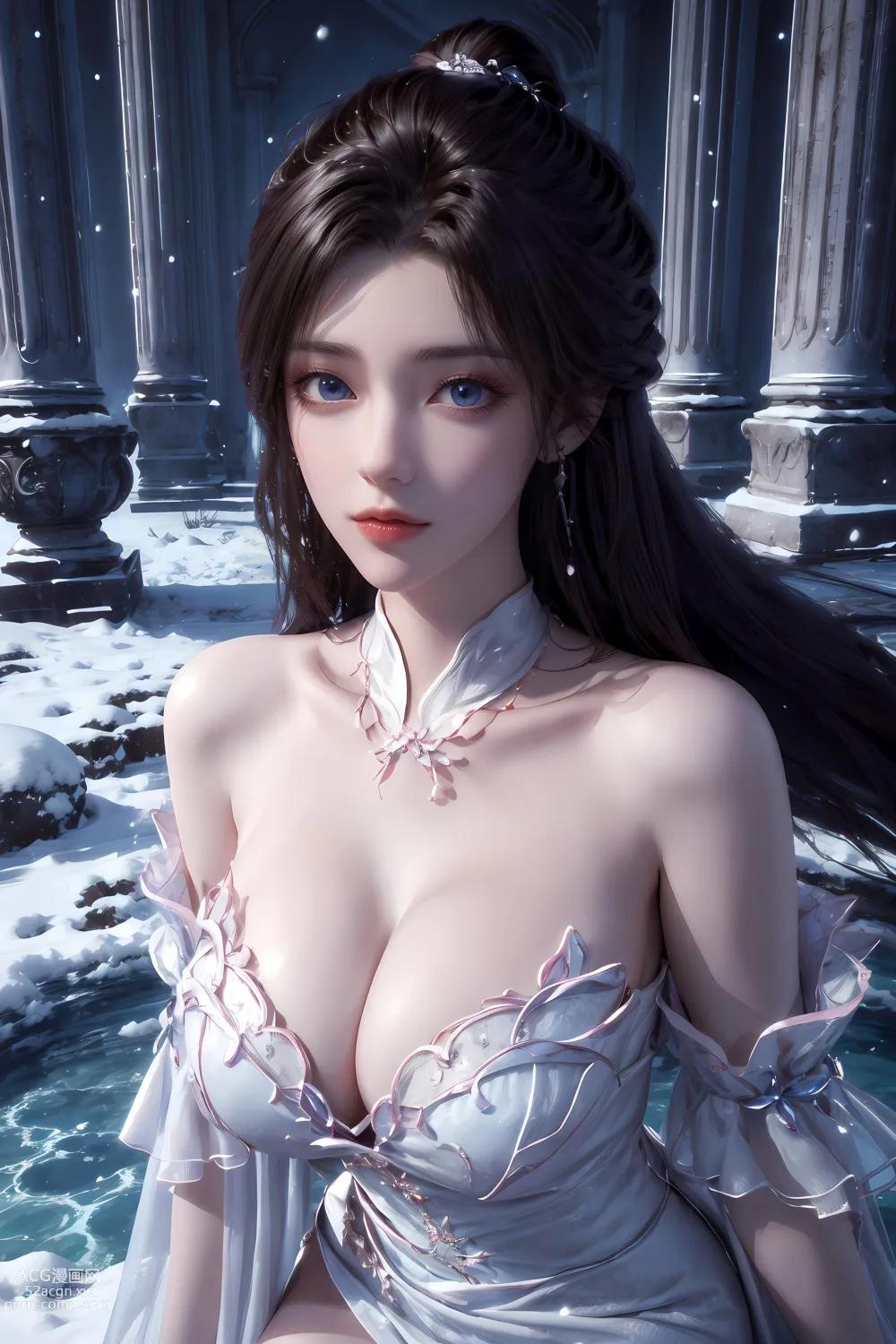 Kuzan AI动漫女角：完美世界月蝉 63P