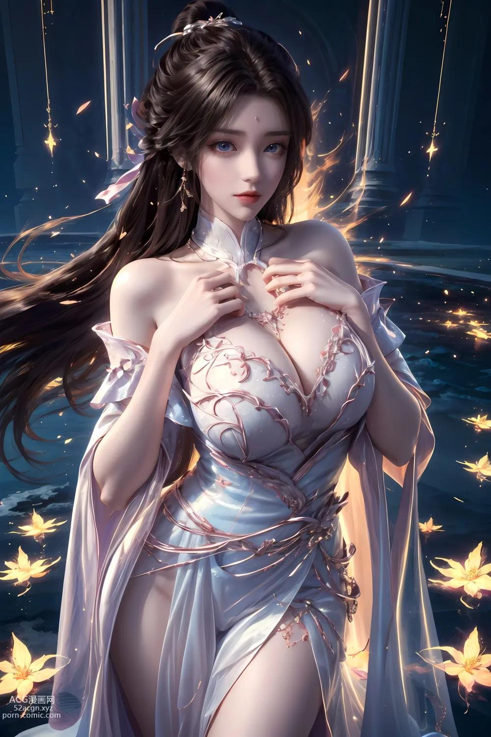 Kuzan AI动漫女角：完美世界月蝉 63P