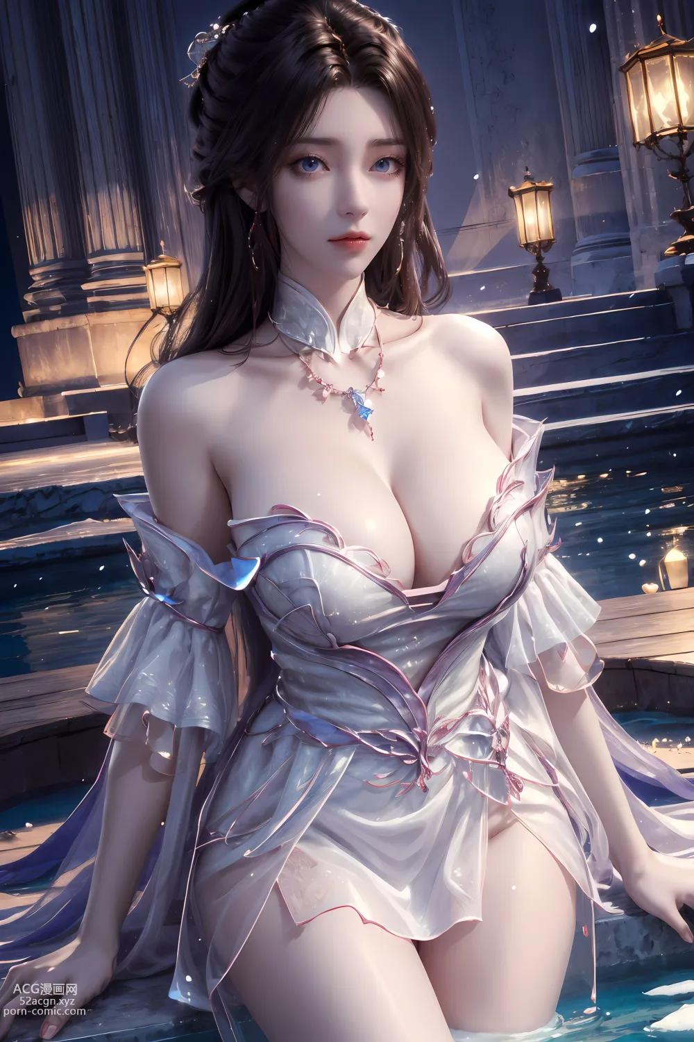 Kuzan AI动漫女角：完美世界月蝉 63P