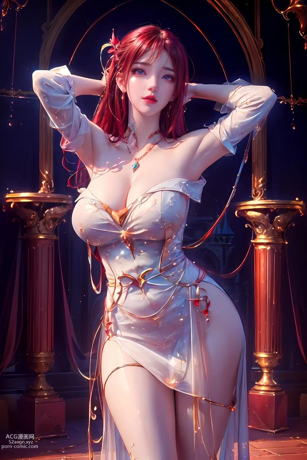 Kuzan AI动漫女角：完美世界红凰 61P