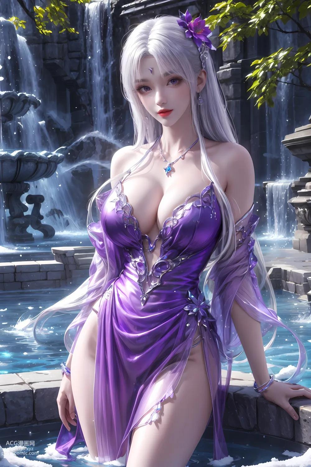 Kuzan AI动漫女角：斗破苍穹小医仙喷泉紫韵 41P