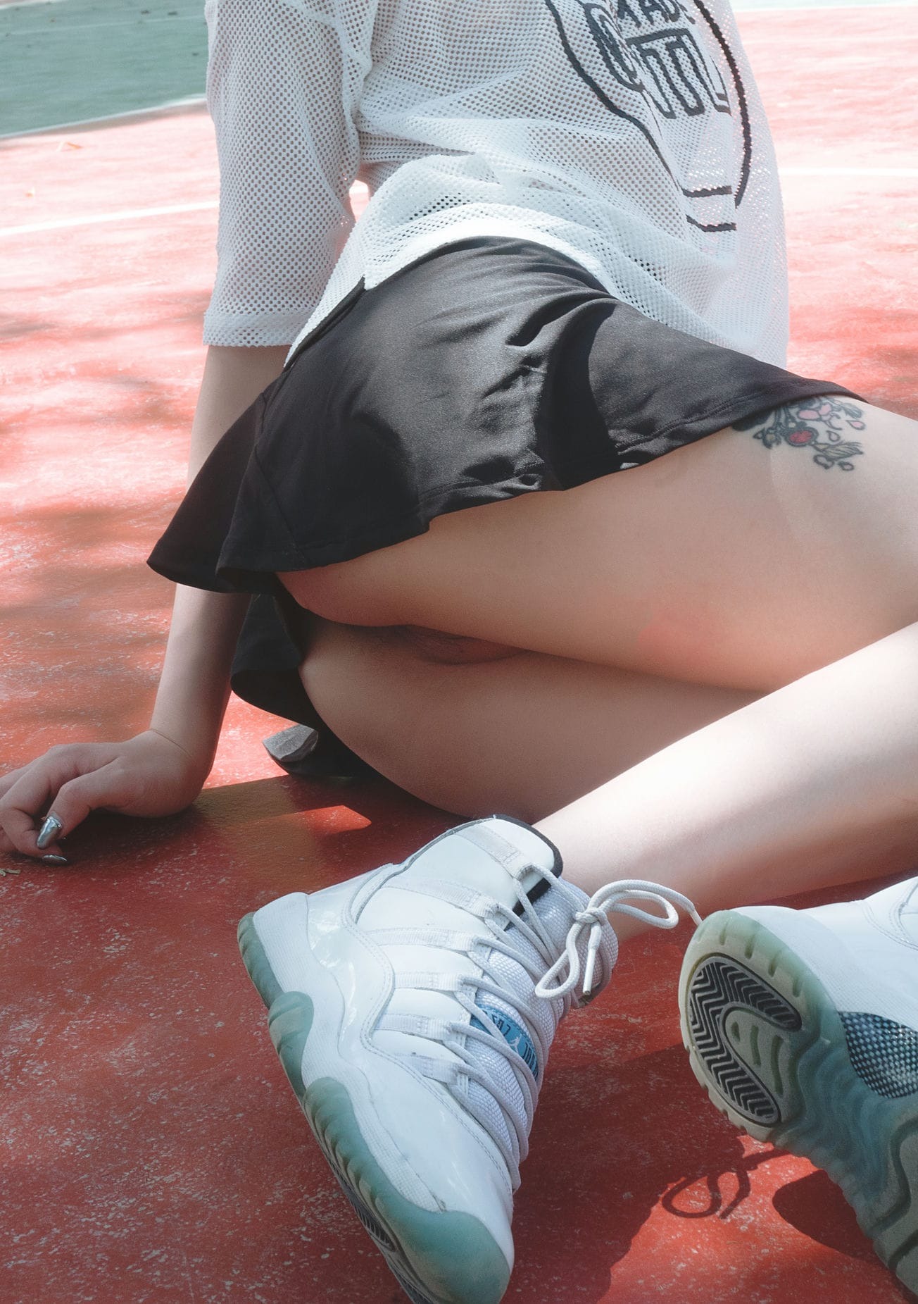 Cazi姬纪 运动场纹身写真 [20P]
