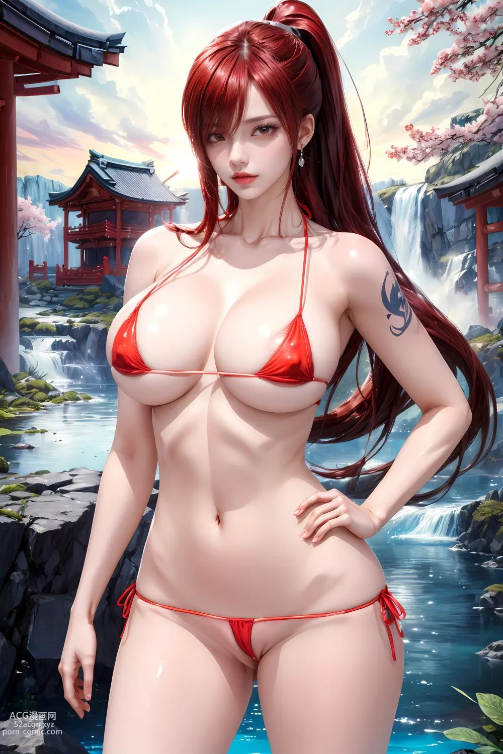 [ Anime Girl ] 【kuzan】妖精的尾巴-艾露莎（比基尼）19