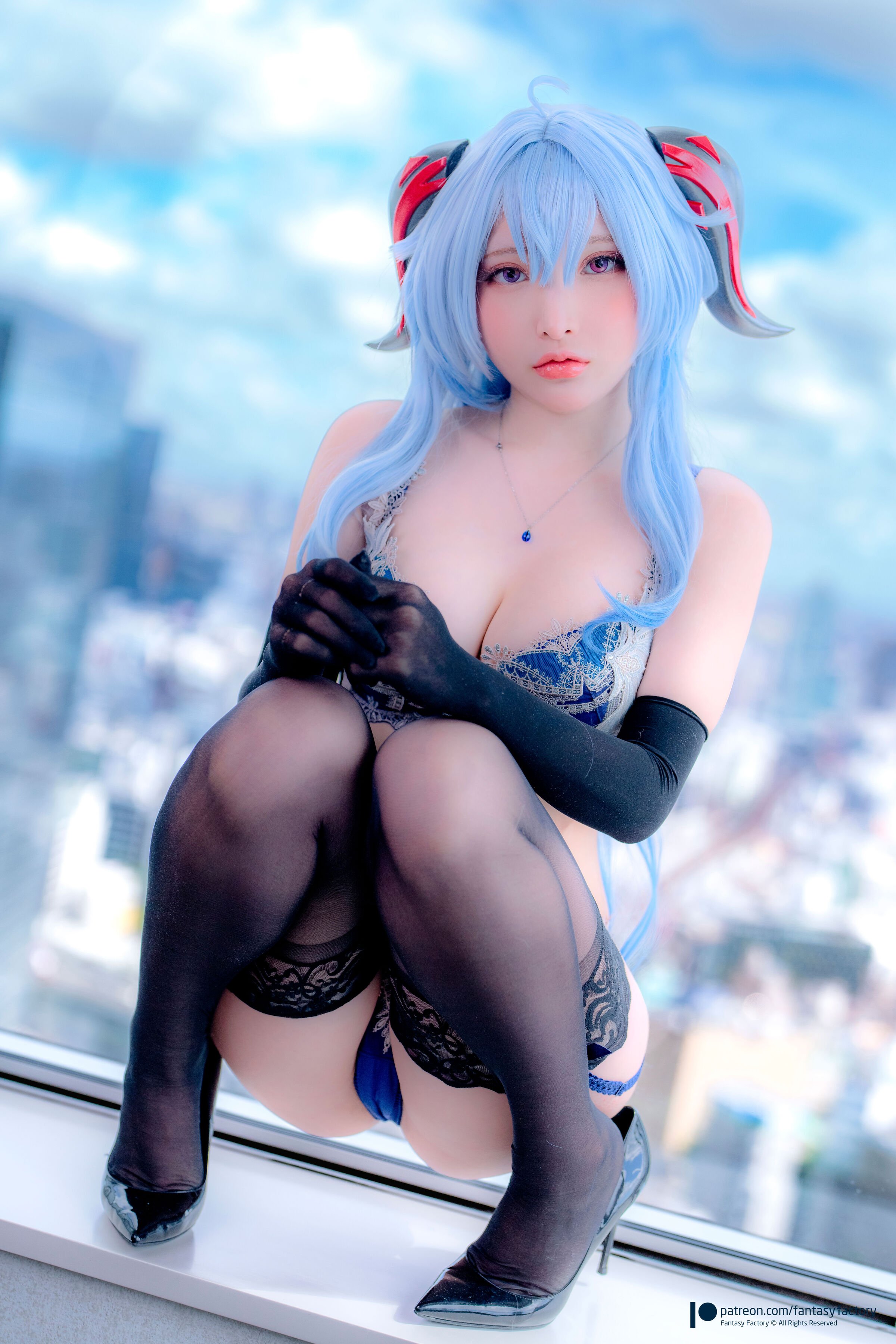 Fantasy Factory - 小丁 (Xiao Ding) cosplay Ganyu - Genshin Impact