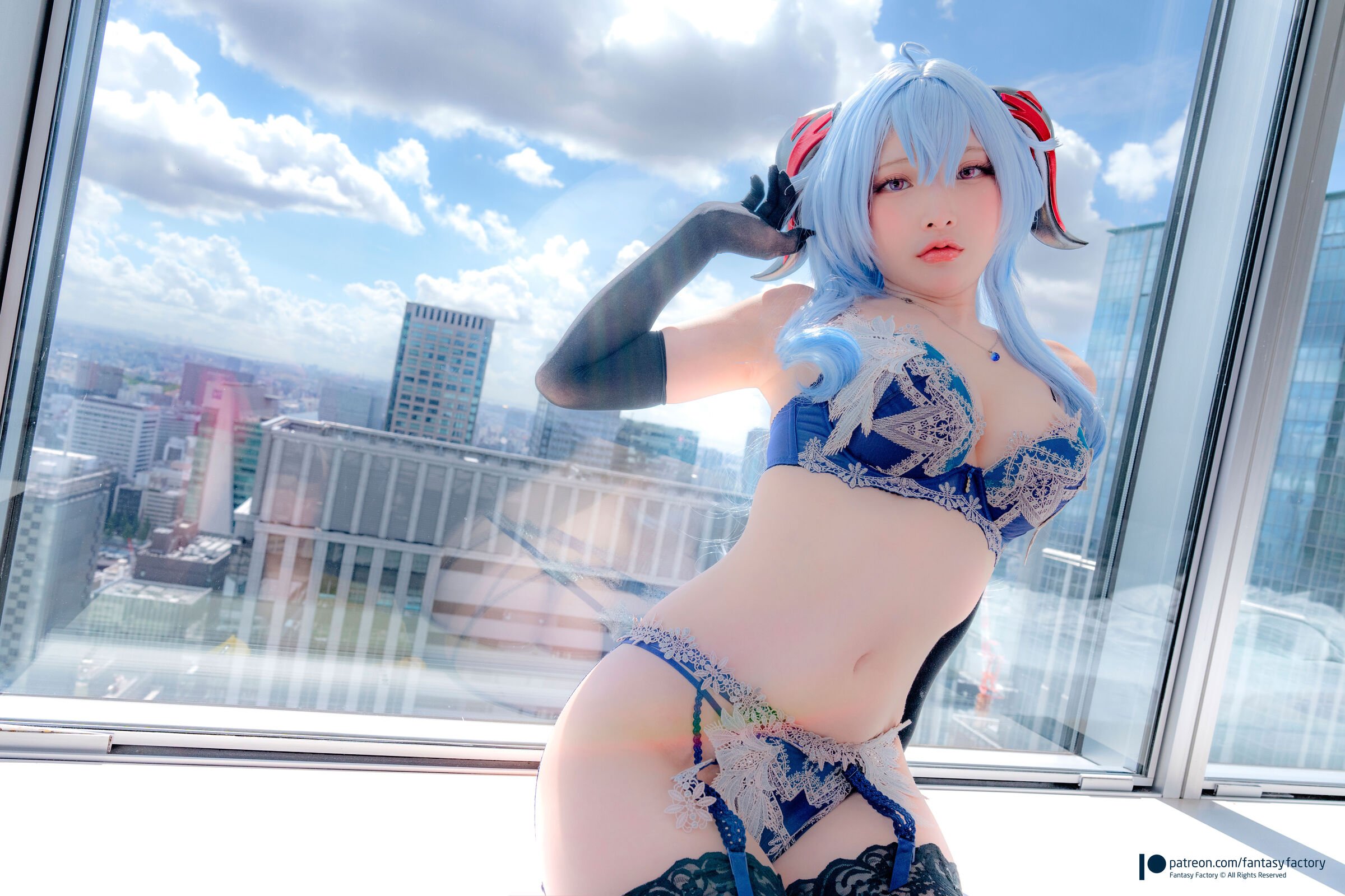 Fantasy Factory - 小丁 (Xiao Ding) cosplay Ganyu - Genshin Impact