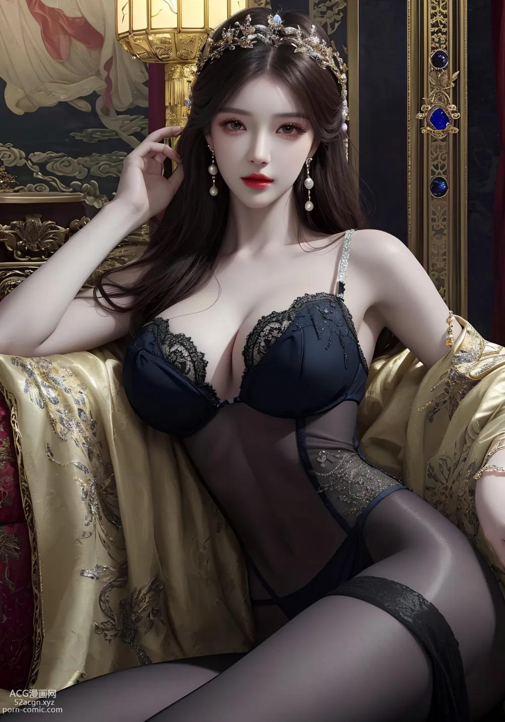 애니메 걸 ] [위미] 봉의(여왕) – AI 그림 고품질 고대풍 이미지 모음