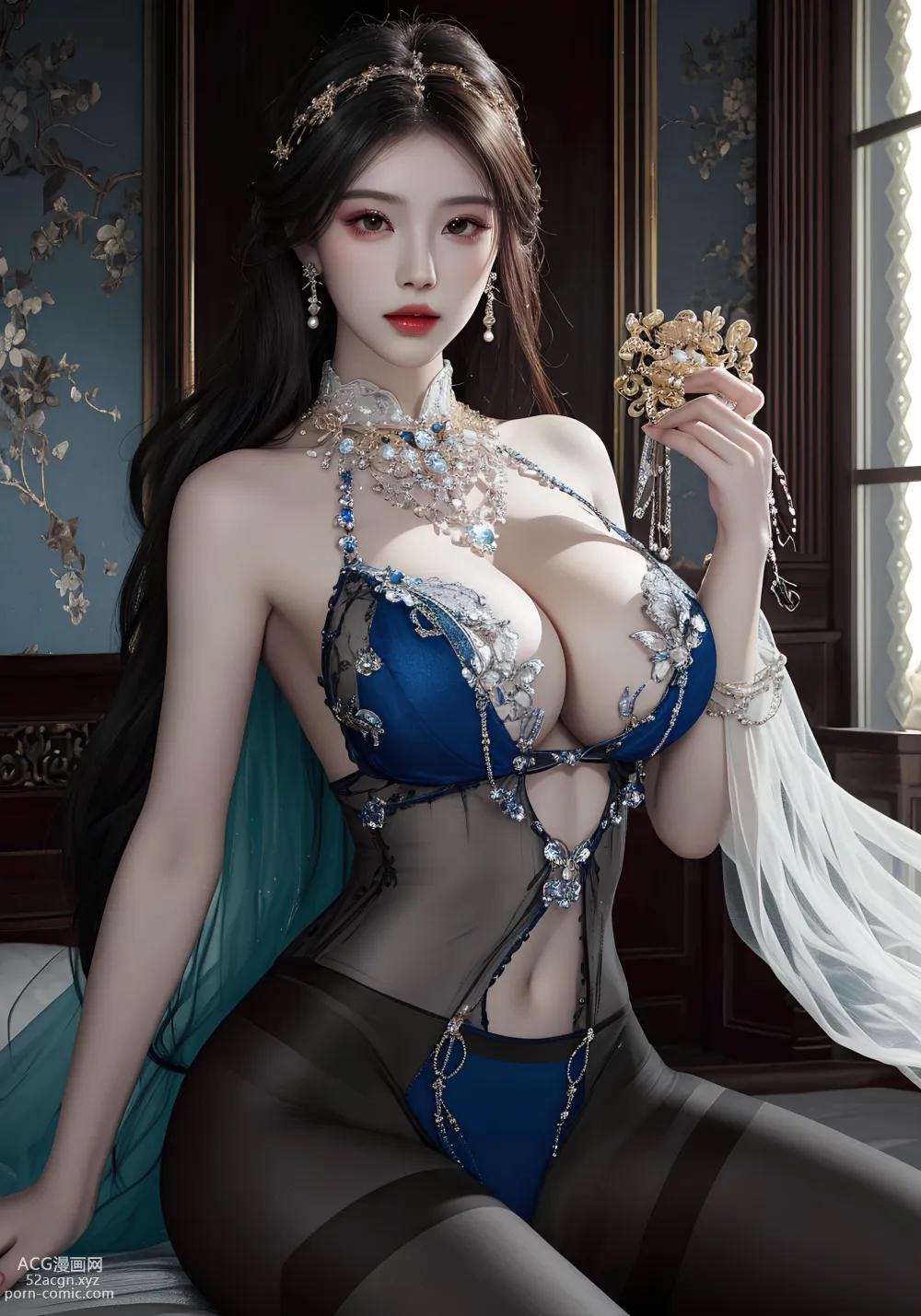 애니메 걸 ] [위미] 봉의(여왕) – AI 그림 고품질 고대풍 이미지 모음