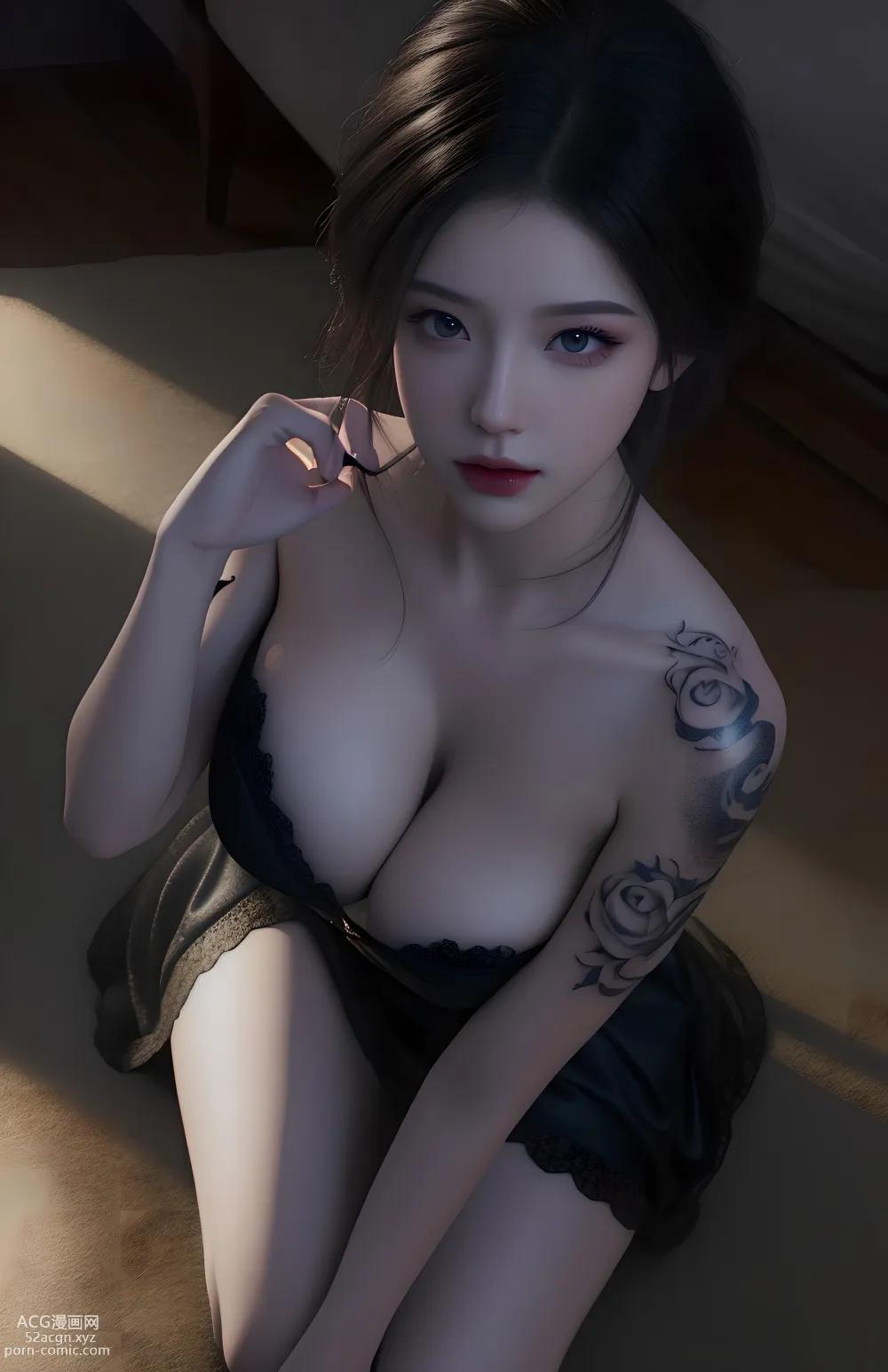 [ Anime Girl ] [唯美] 夜魅 – Ai绘画高质量古风图集