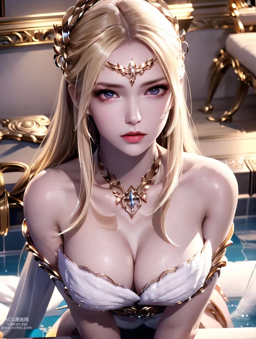 AI จีนอนิเมะ Qian Renxue ผ้าขนหนู