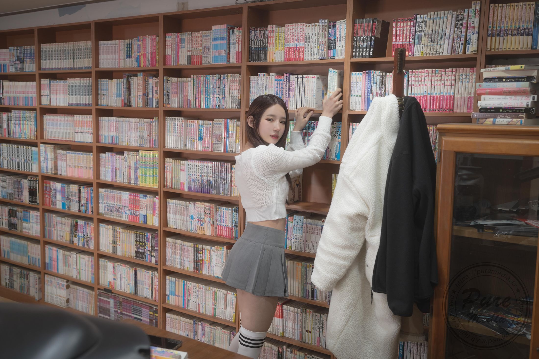 [Pure Media] Vol.273 Yeha (예하) - Dreaming with library girl 200P