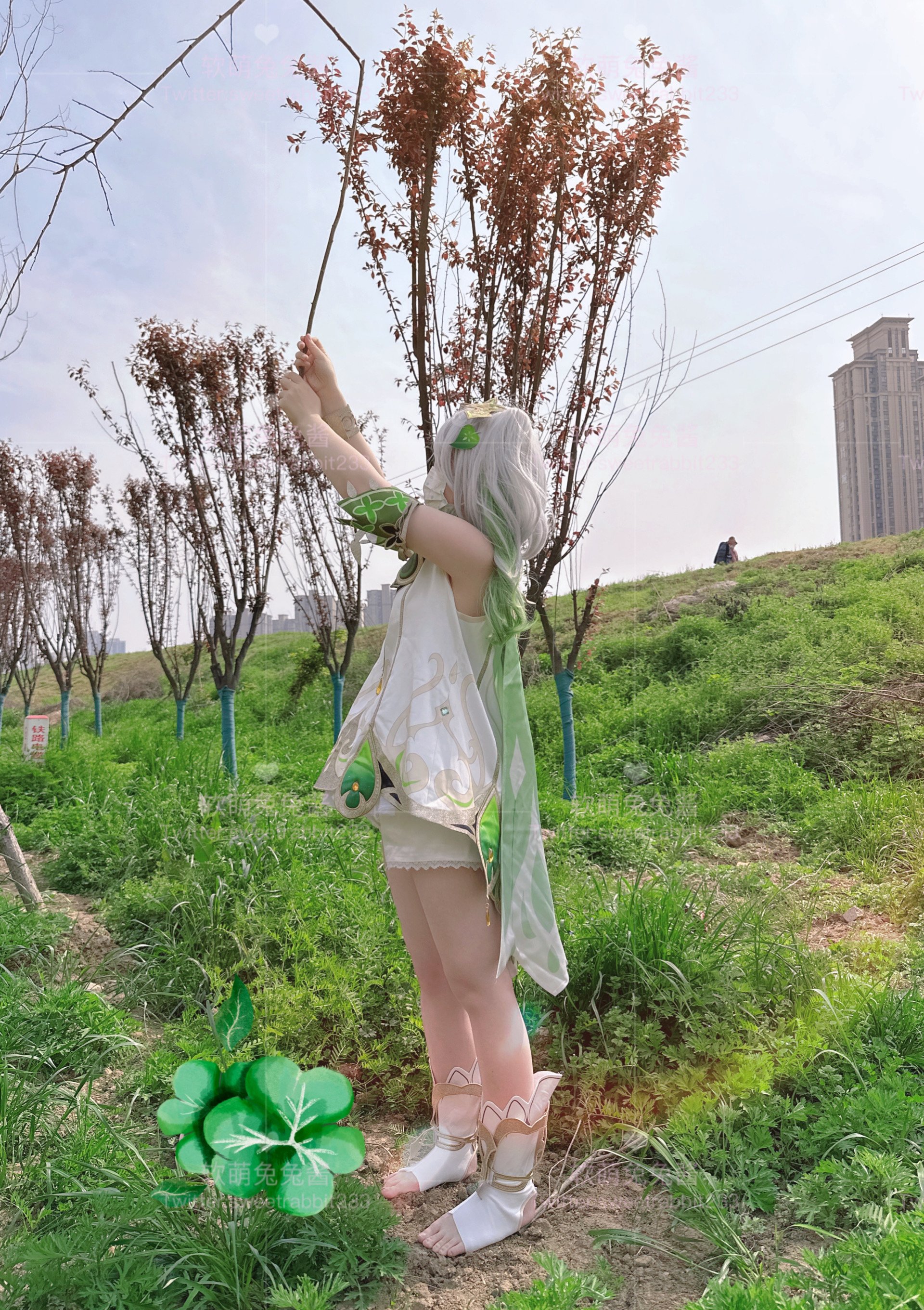 软萌兔兔酱 - 纳西妲 with GIF