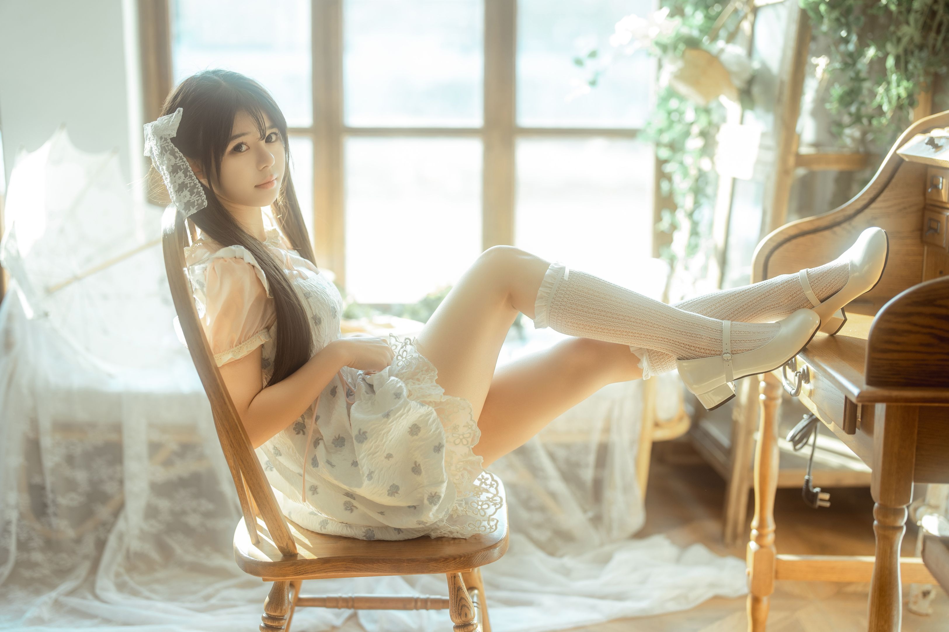rua阮阮 花房 小裙子
