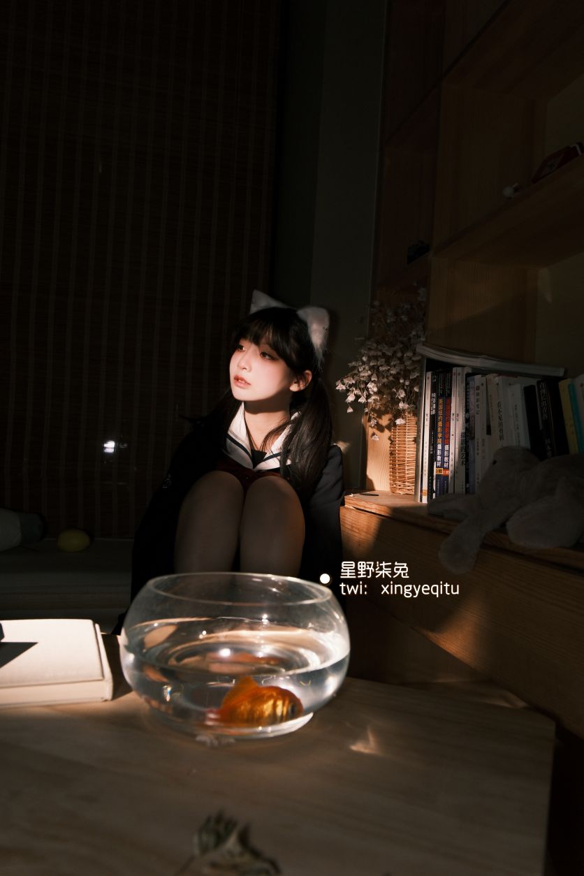 星野柒兔 放课后的吔鱼少女[59P1V-417MB]