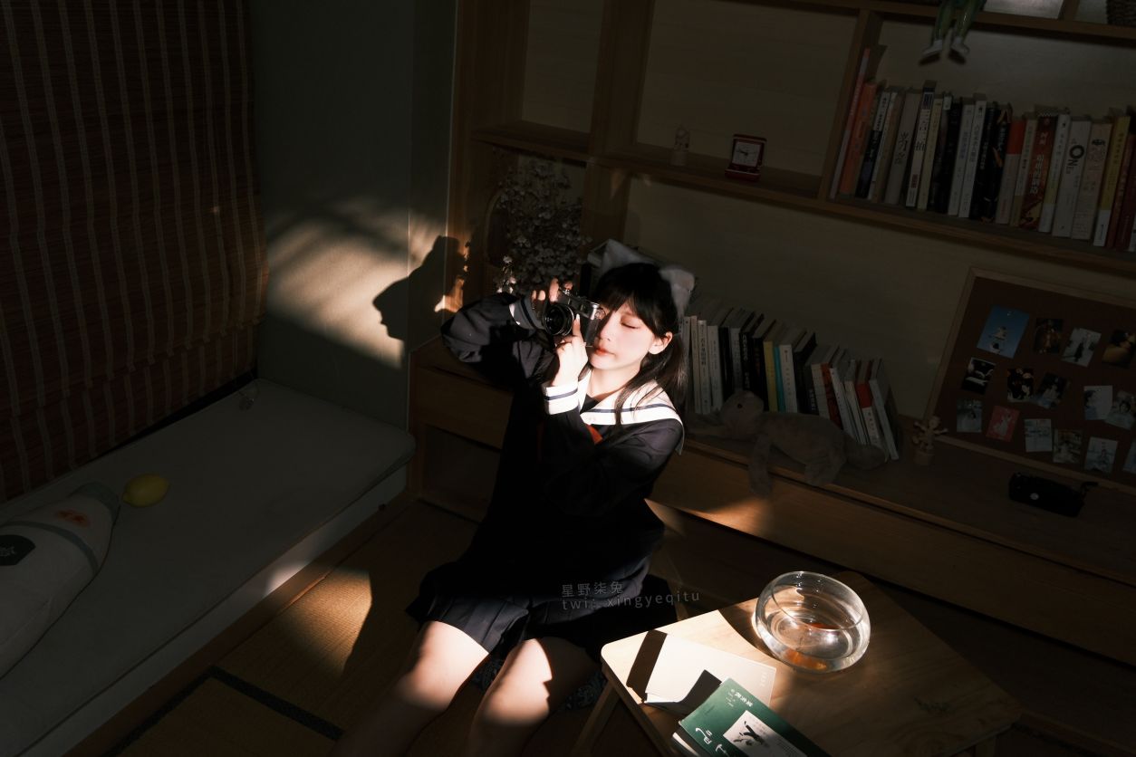 星野柒兔 放课后的吔鱼少女[59P1V-417MB]