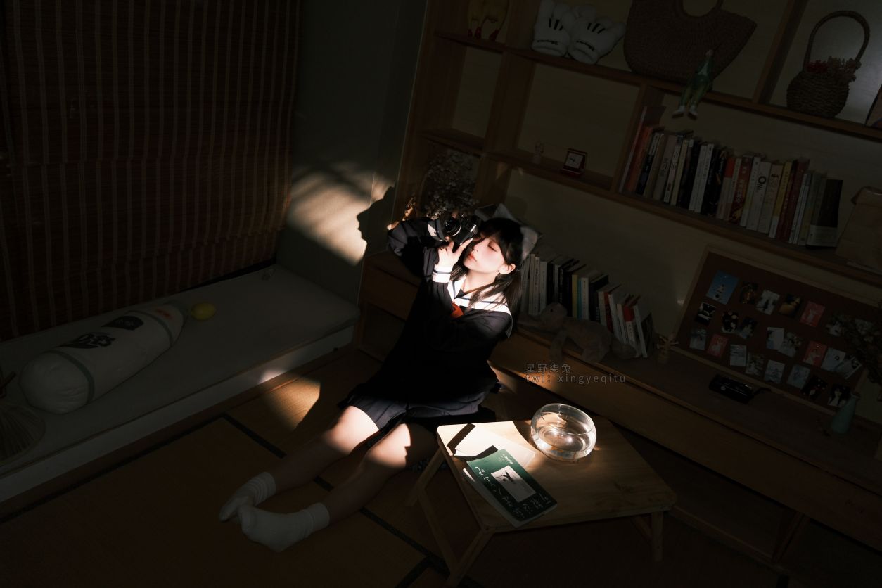 星野柒兔 放课后的吔鱼少女[59P1V-417MB]