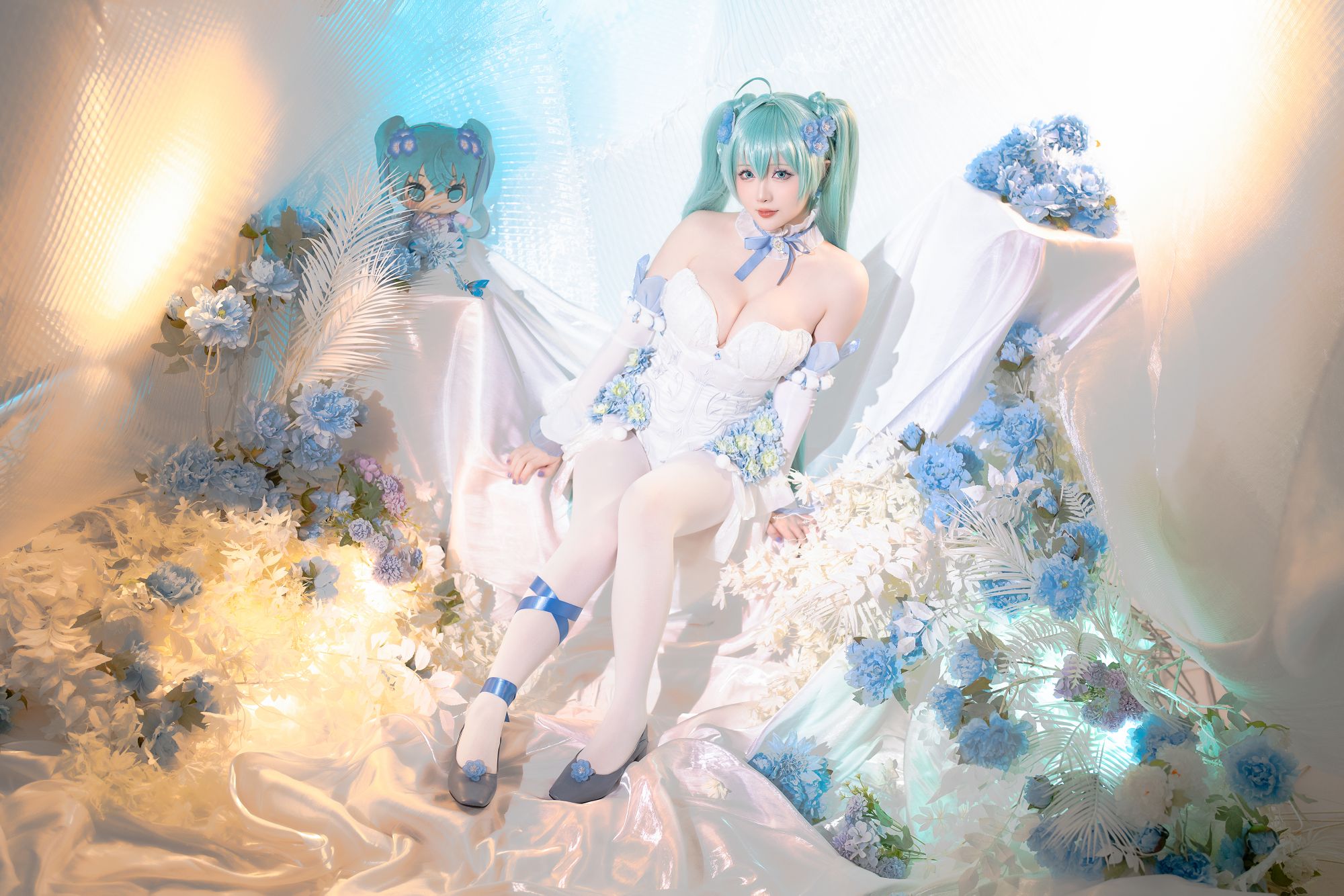 星之迟迟 - 2024年02月计划A 初音未来 粉蝶花精灵[54P1V-4.51GB]