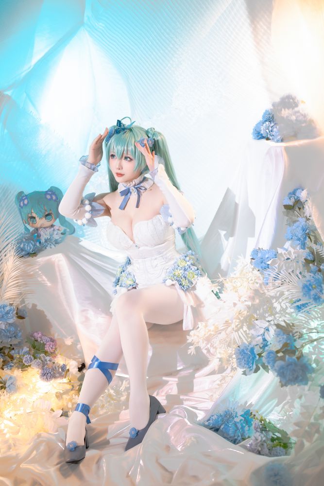 星之迟迟 - 2024年02月计划A 初音未来 粉蝶花精灵[54P1V-4.51GB]