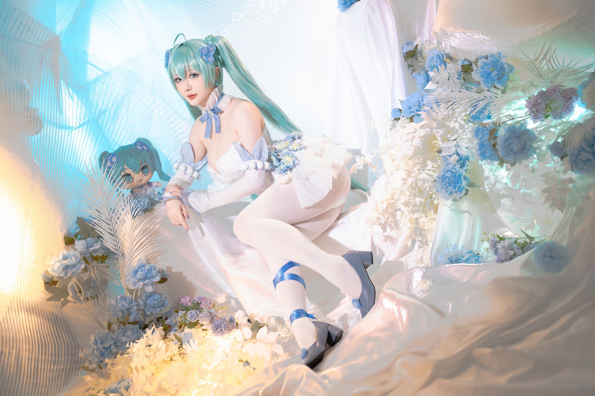 星之迟迟 - 2024年02月计划A 初音未来 粉蝶花精灵[54P1V-4.51GB]