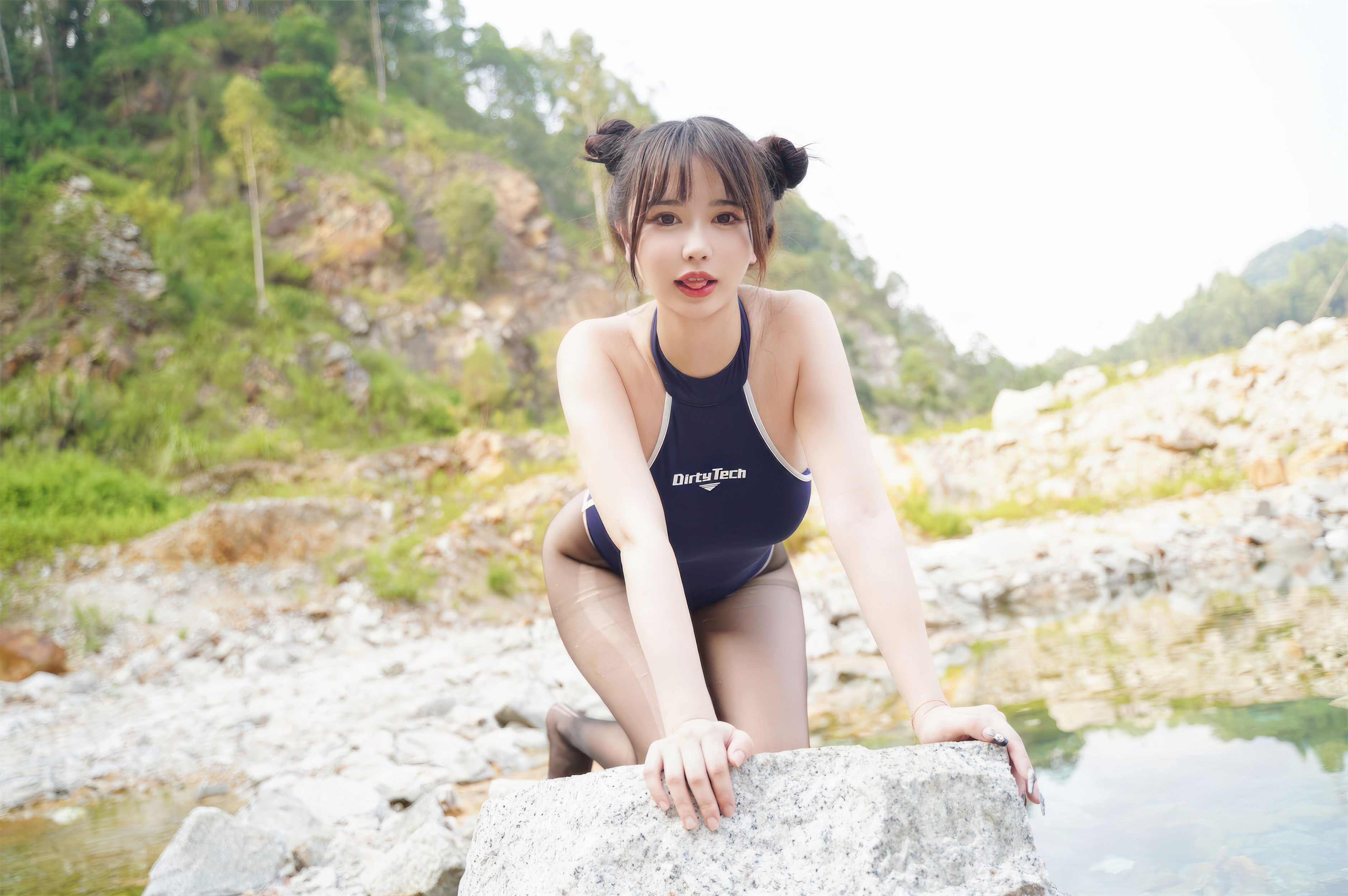 Tina很妖孽呀 小溪体操服死库水JK 56P