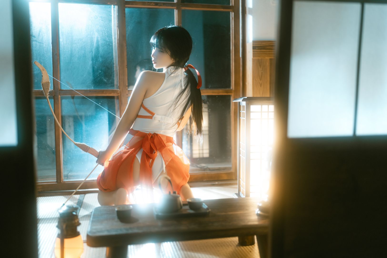 桜井宁宁 - 绳艺巫女 [61P-1.03GB]