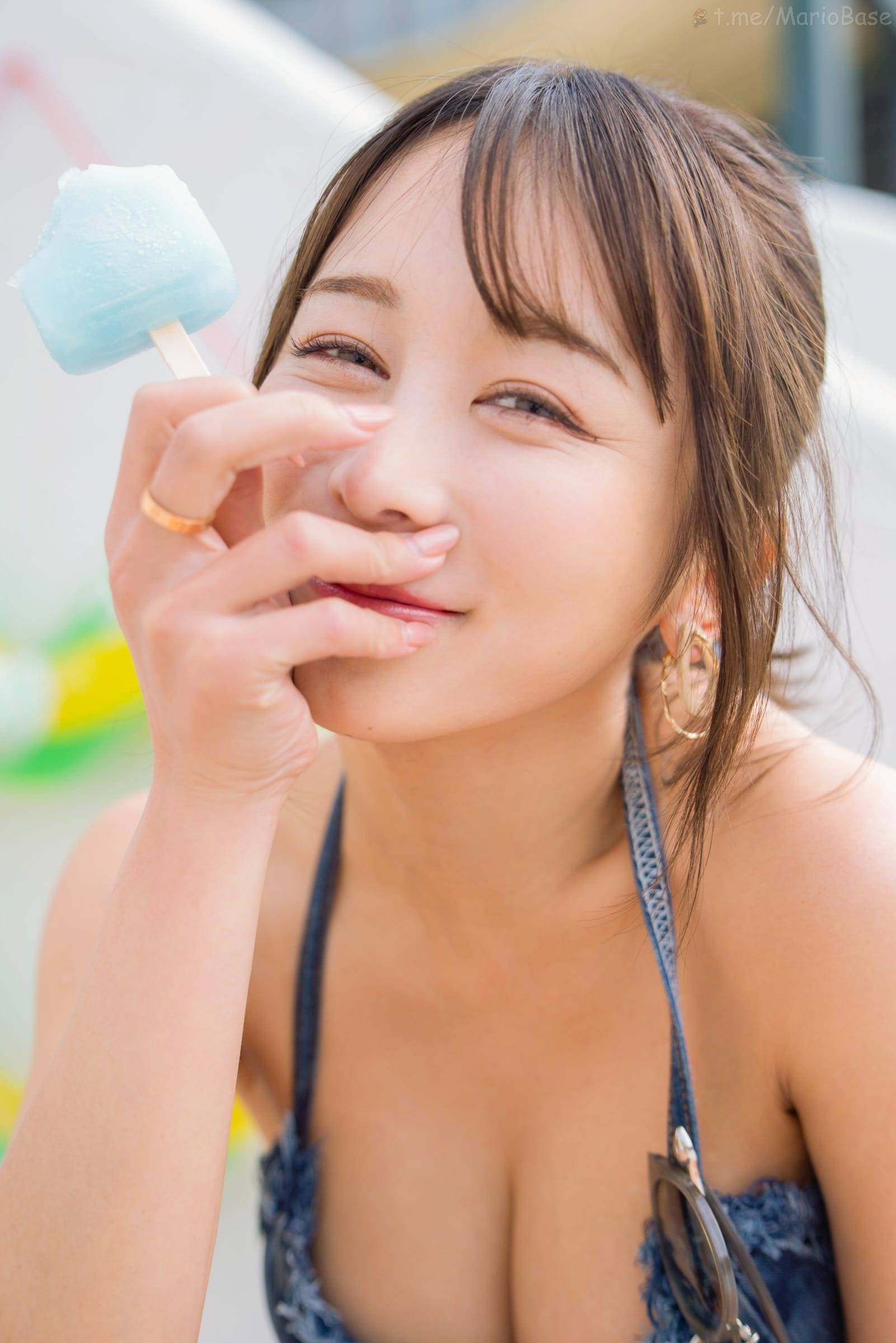 Ikumi iKkyu3 いくみ - [2023.08.01] Denim Bikini×Popsicle🍨🩷 [26P]