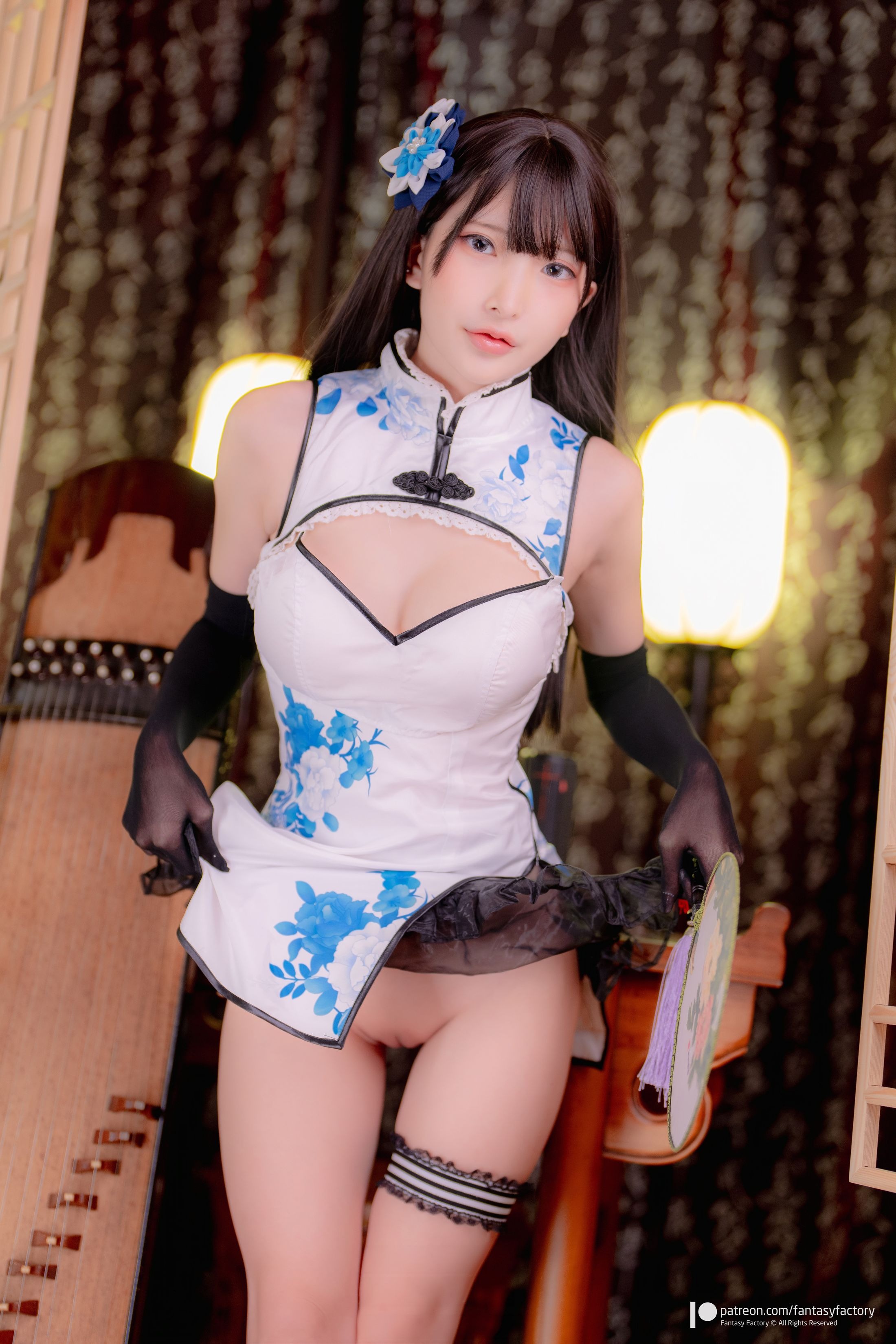 Fantasy Factory小丁 - 旗袍小花瓶 40P
