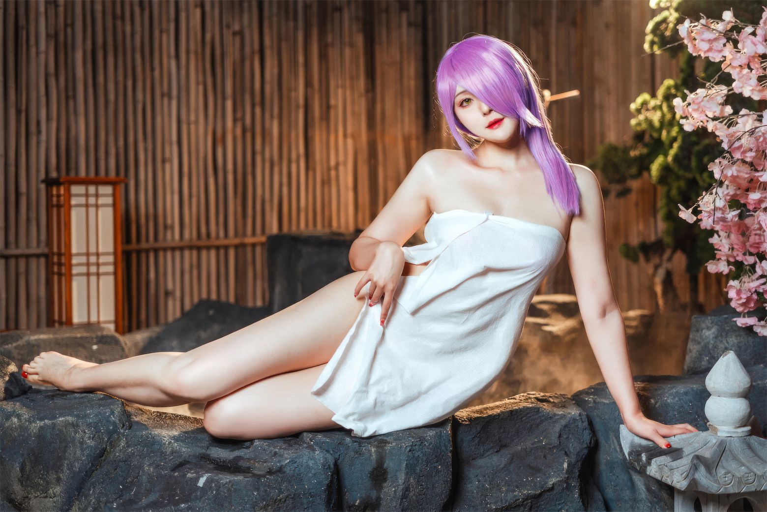 Natsuko夏夏子 - 碧蓝航线 的里雅斯特温泉夜