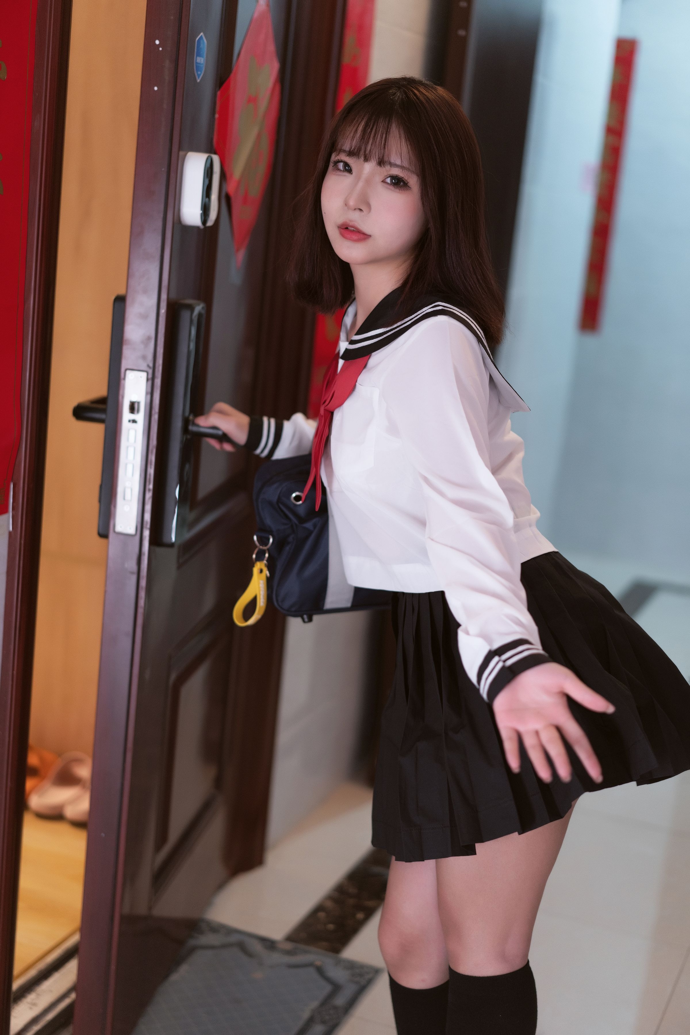 yuuhui玉汇 约会我的女学生 101P
