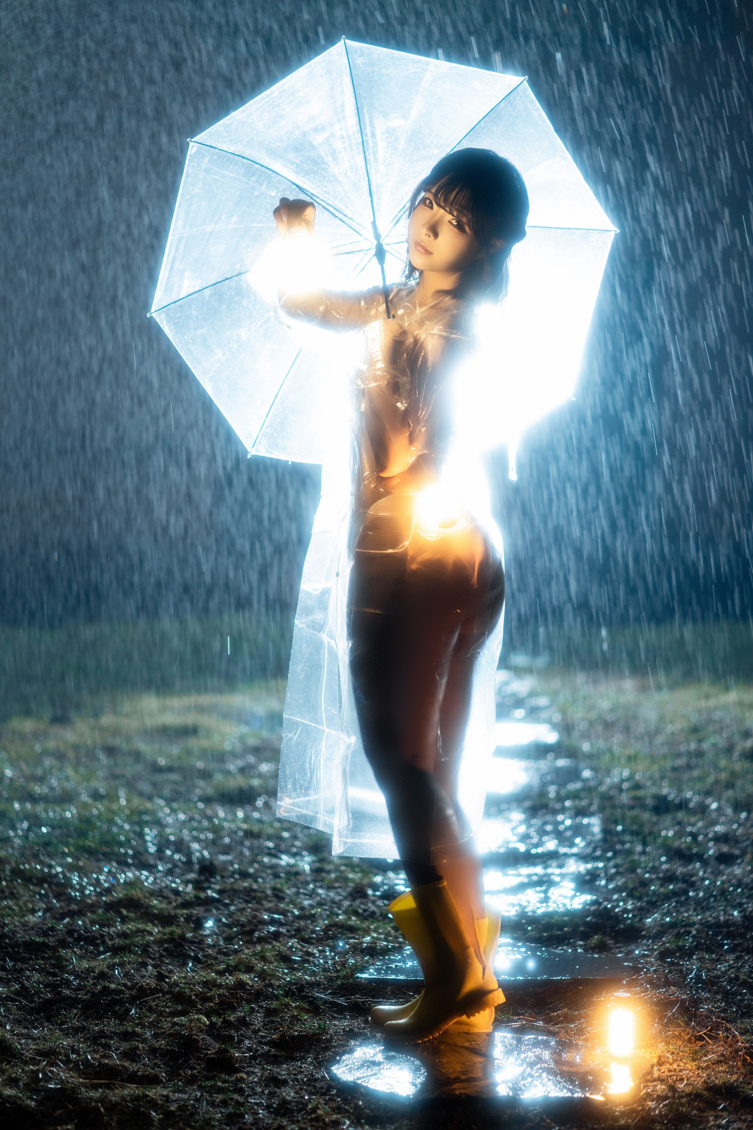 ยู่ฮุย ฝนยามค่ำคืนเต้นรำเดี่ยว 97P