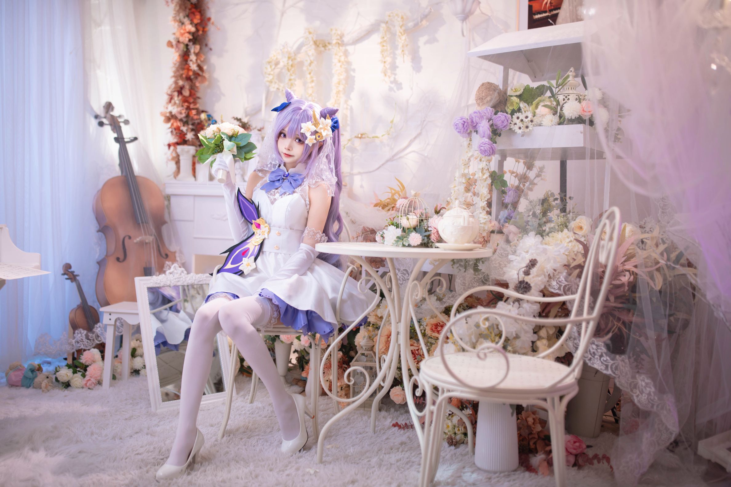 艾西aiwest - 刻晴花嫁 [40P-545MB]
