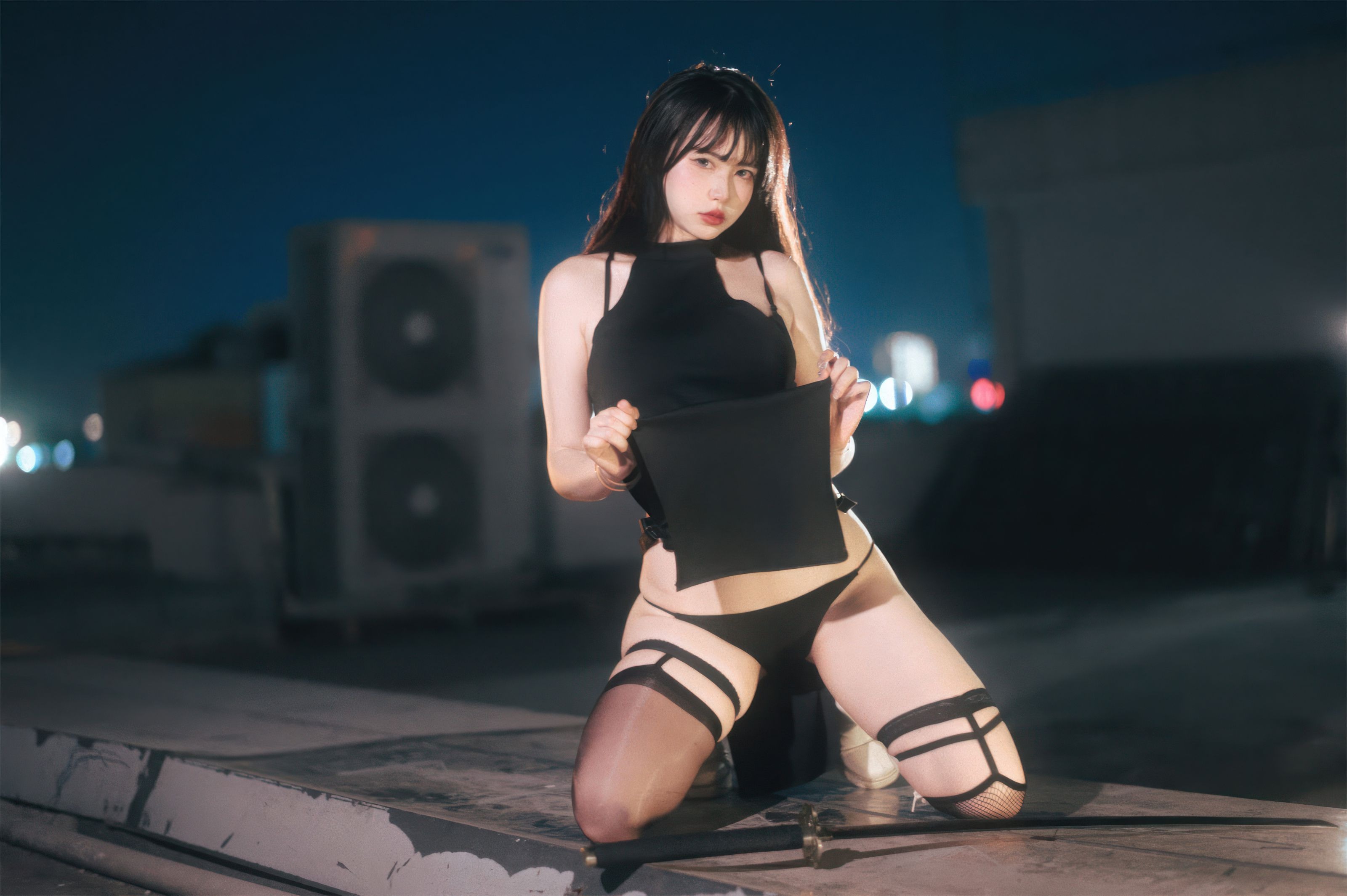 Tina很妖孽呀 战斗服旗袍 32P