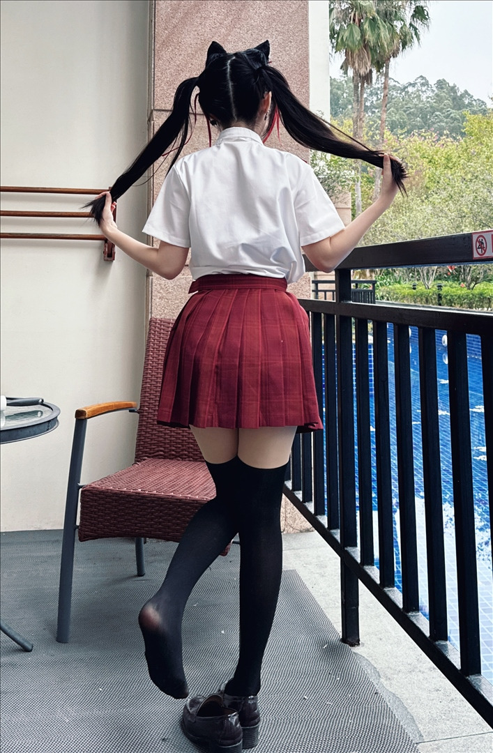 Bu Dai Mao - Hot Spring Double Ponytails JK [22P1V-250MB] 20240630b
