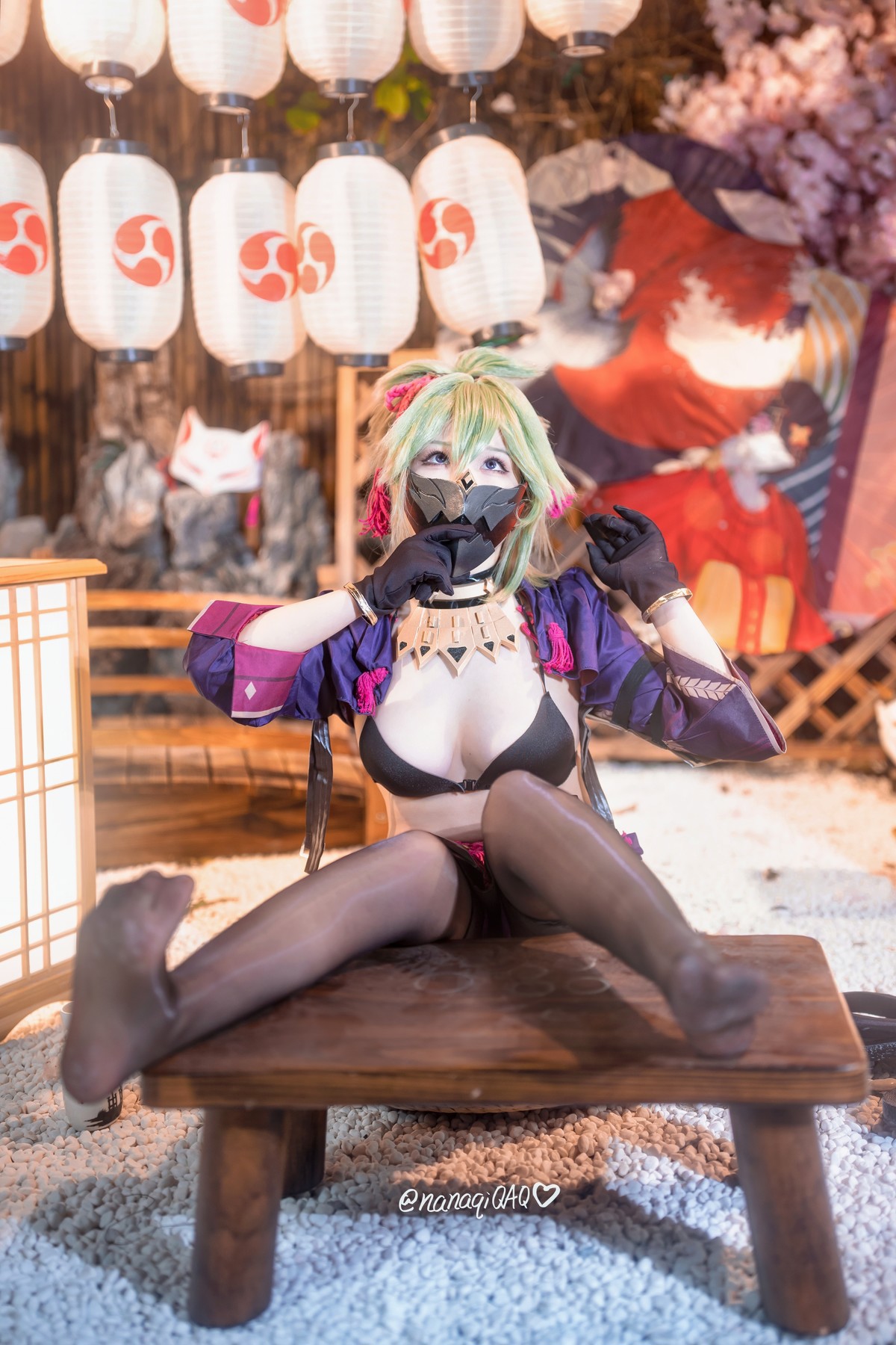 Cosplay 七七娜娜子 久岐忍同人