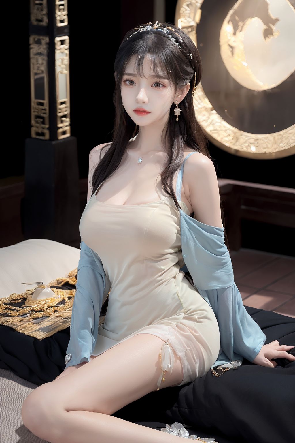 สร้างโดย AI] ไกอิ้กซ์: เดรสแคมิโซล (89 ภาพ)