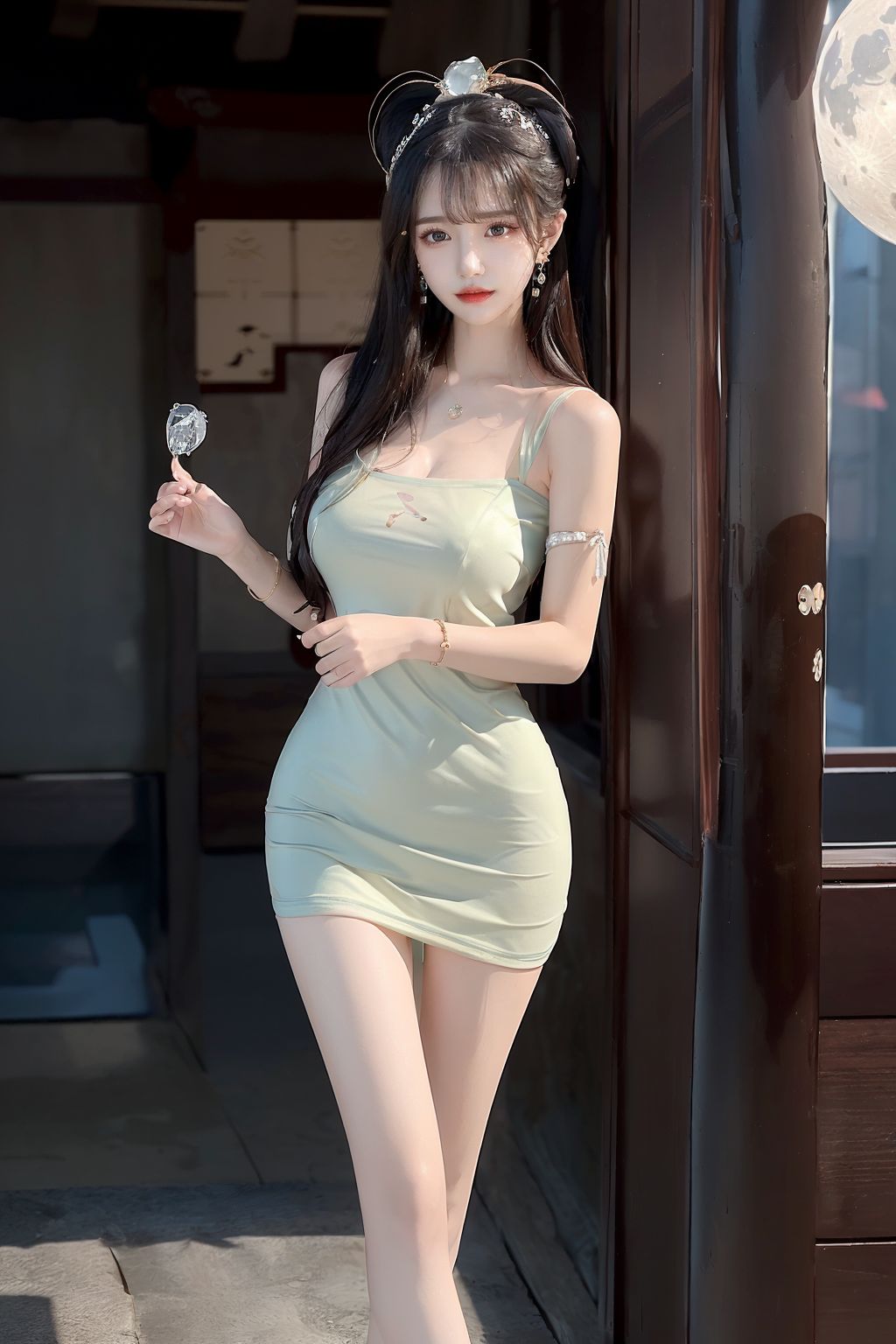 สร้างโดย AI] ไกอิ้กซ์: เดรสแคมิโซล (89 ภาพ)