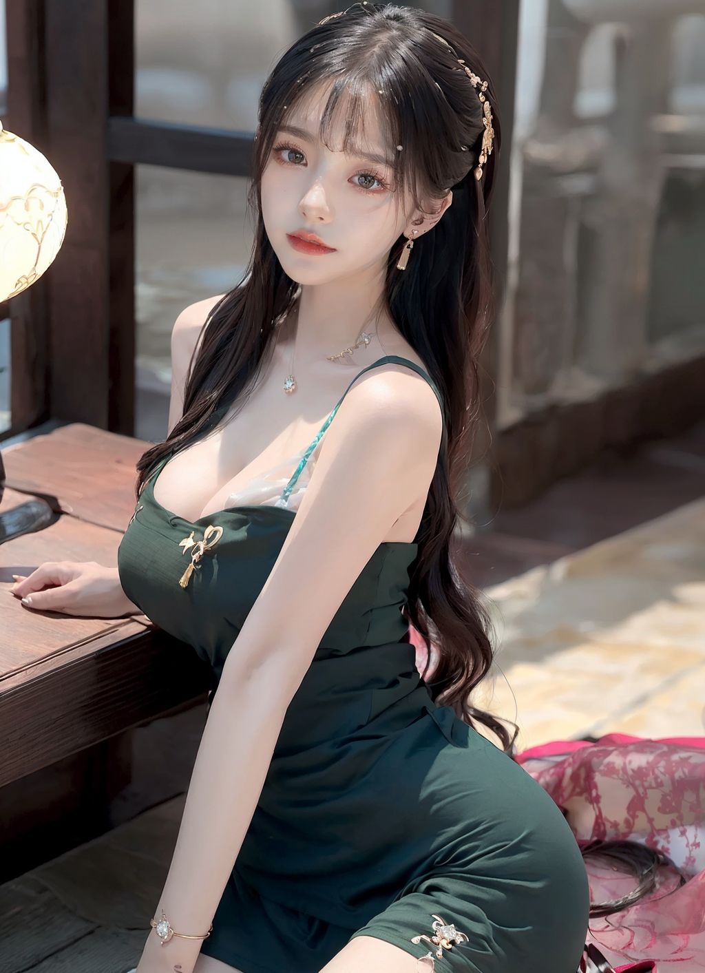 สร้างโดย AI] ไกอิ้กซ์: เดรสแคมิโซล (89 ภาพ)