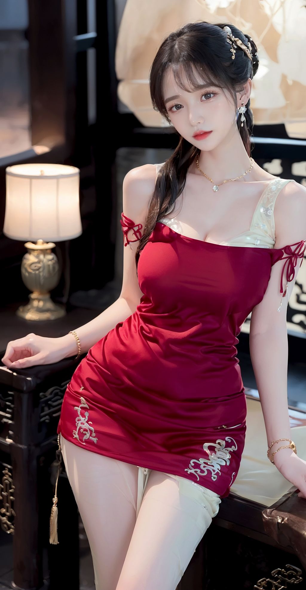 สร้างโดย AI] ไกอิ้กซ์: เดรสแคมิโซล (89 ภาพ)