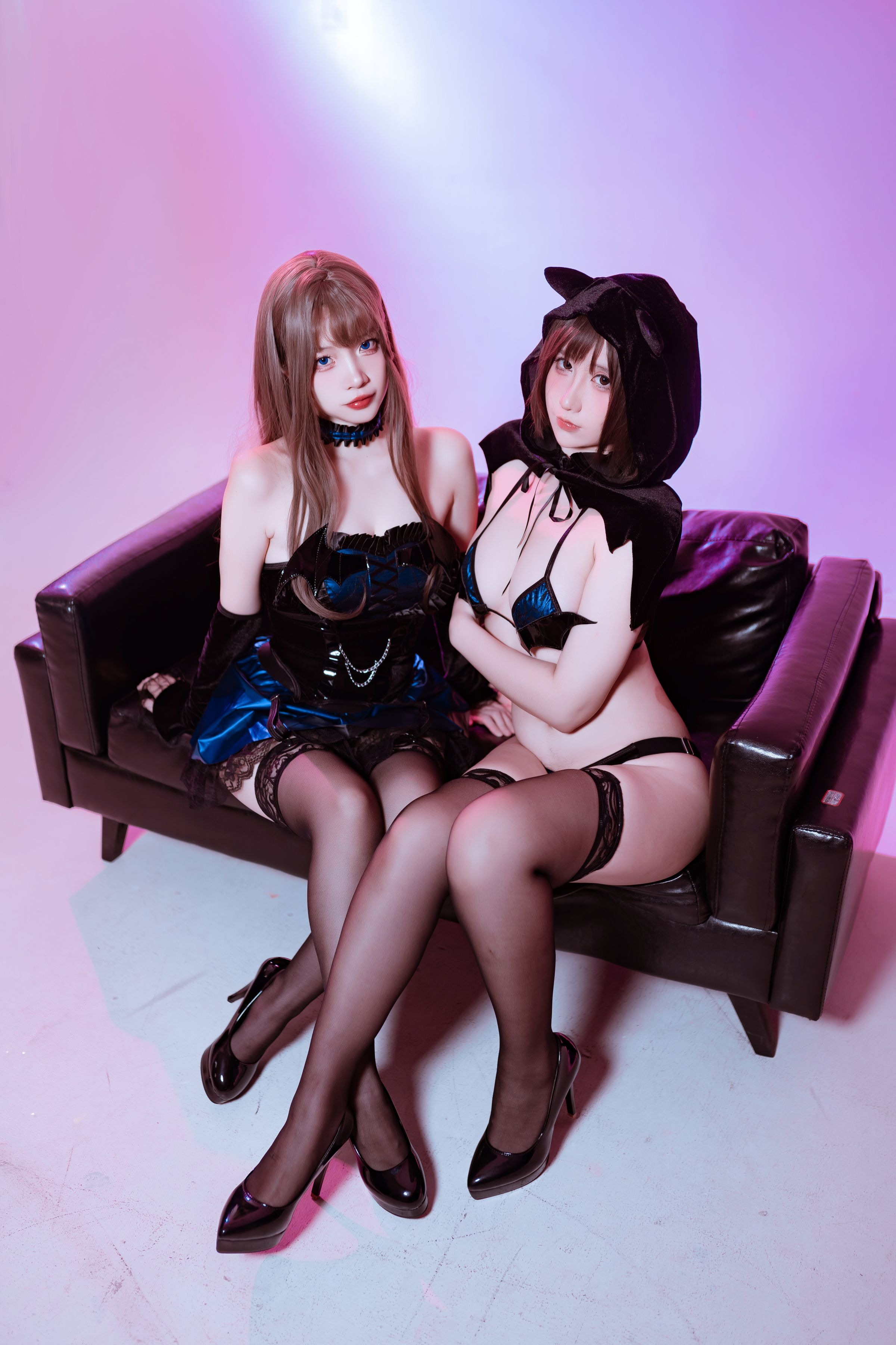 九曲Jean＆二佐Nisa ハロウィンのカップル私房小猫 40P