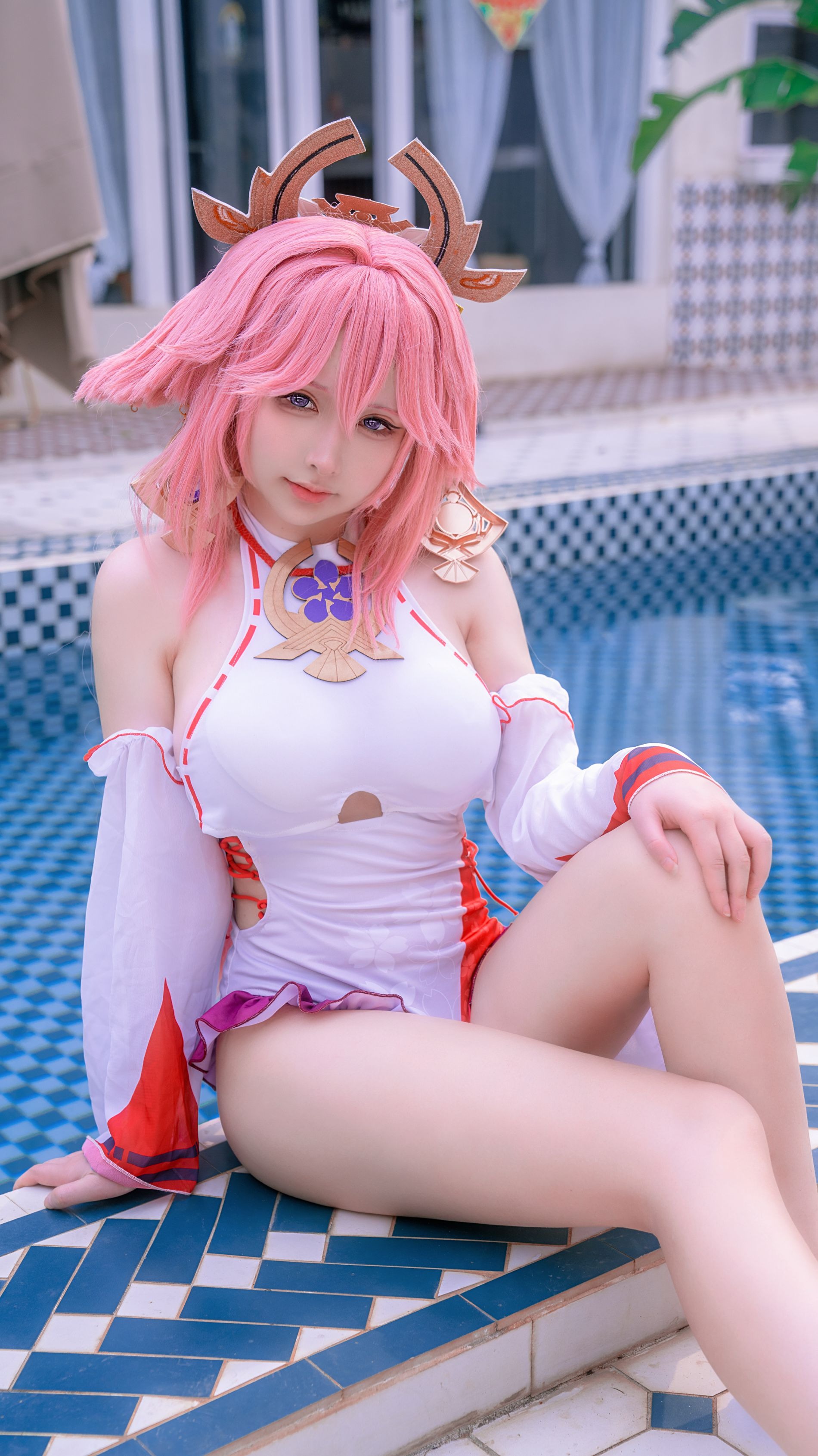樱梨梨 八重神子泳装 29P