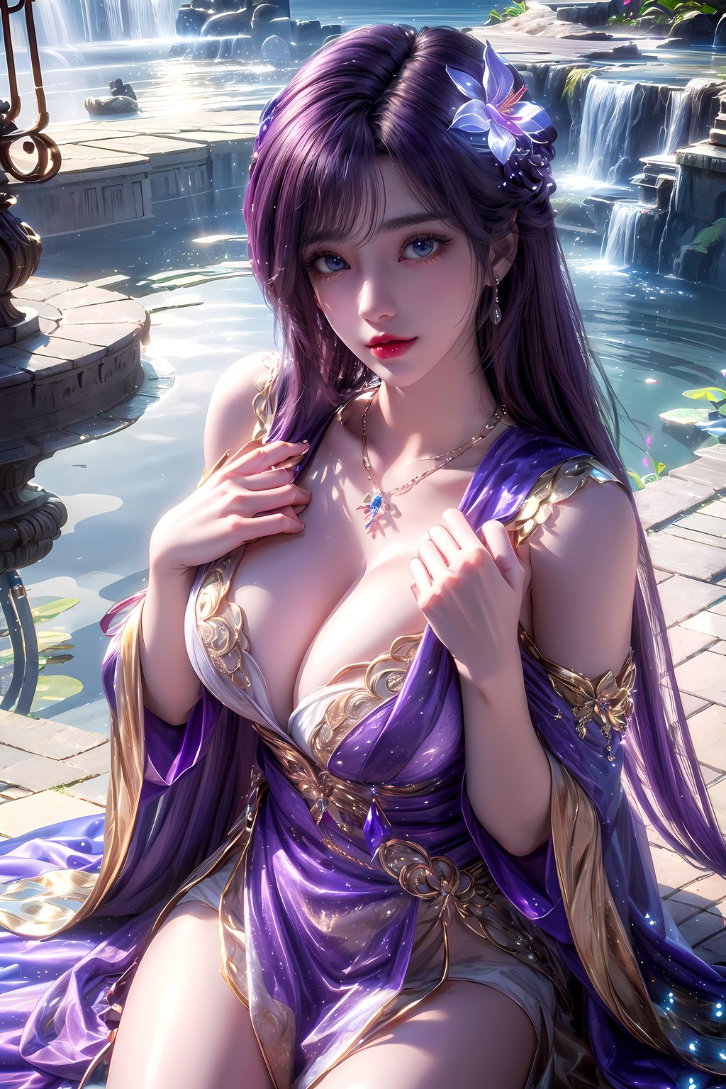 Kuzan AI动漫女角：云曦全套 63P