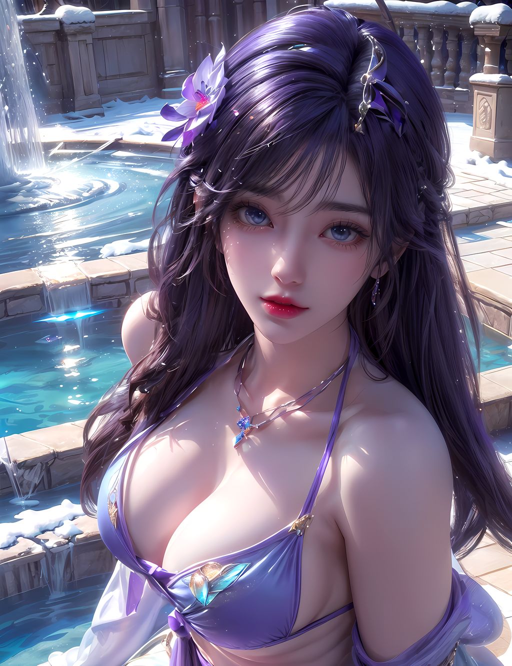 Kuzan AI动漫女角：云曦全套 63P